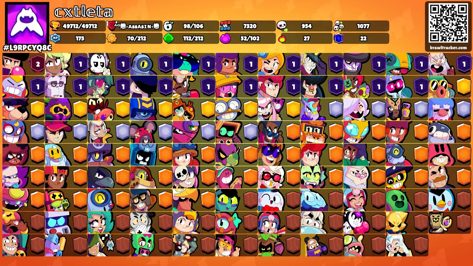 𝕔𝕩𝕥𝕝𝕖𝕥𝕒's Ranks