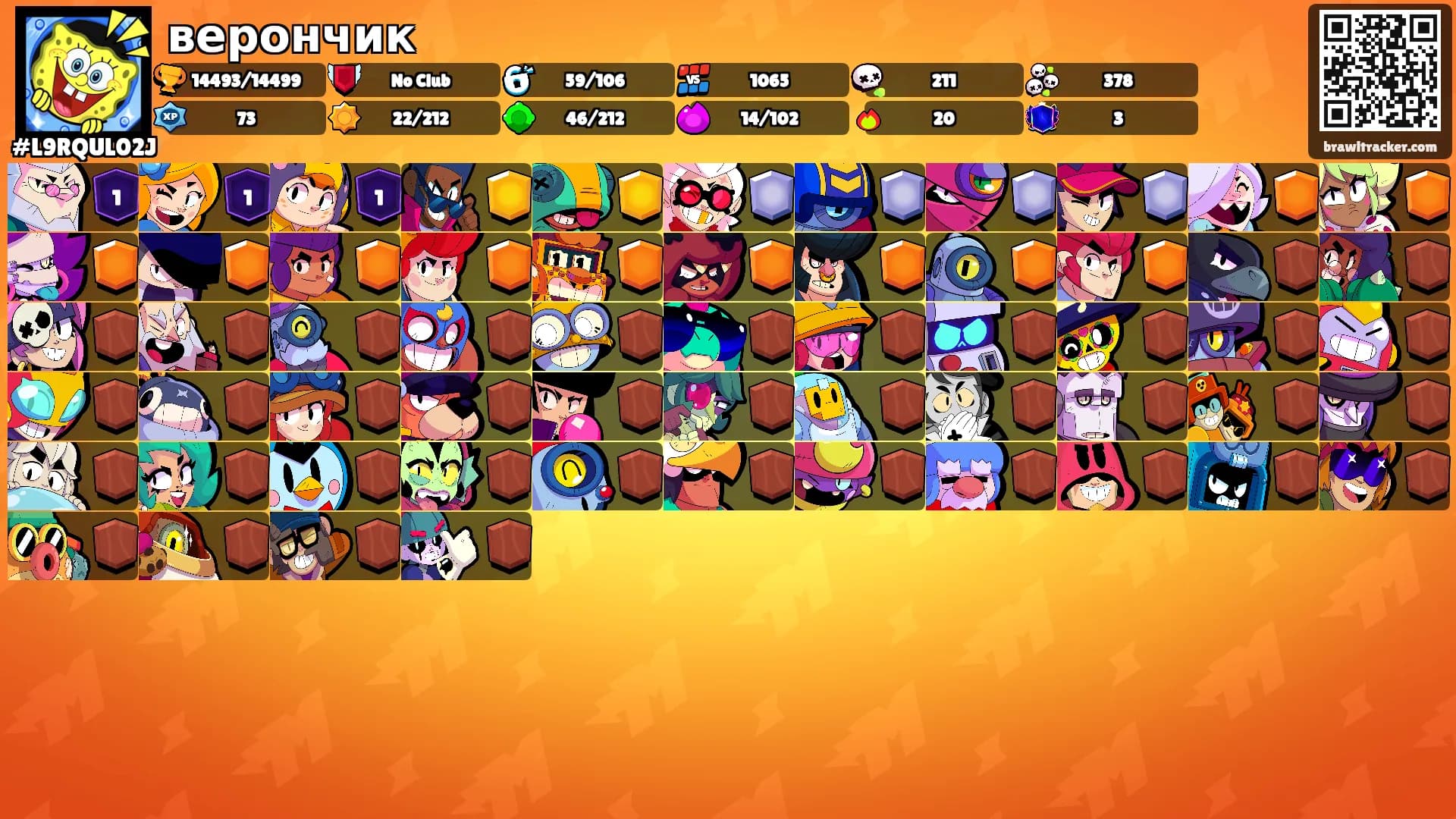 верончик's Ranks