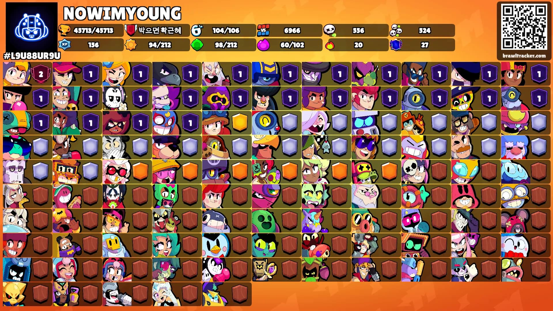 NOWIMYOUNG's Ranks