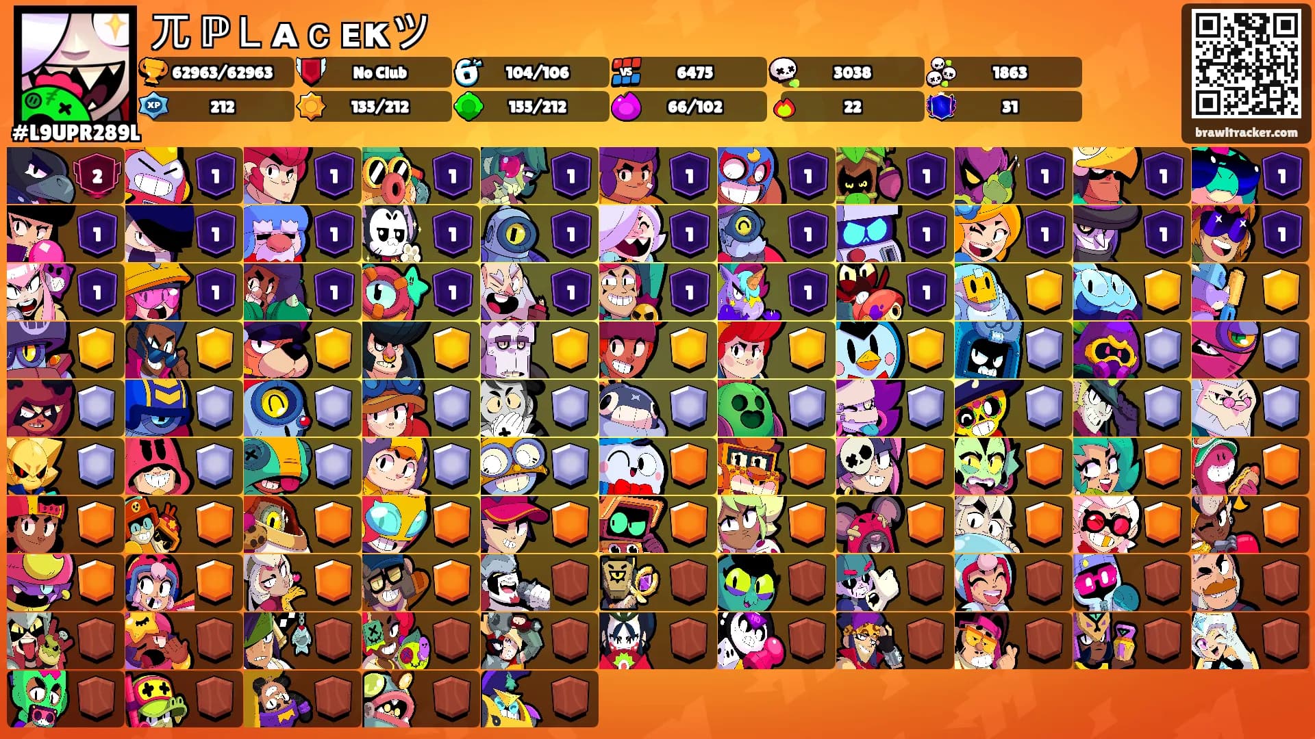 兀 ℙＬᴀｃᴇκツ's Ranks