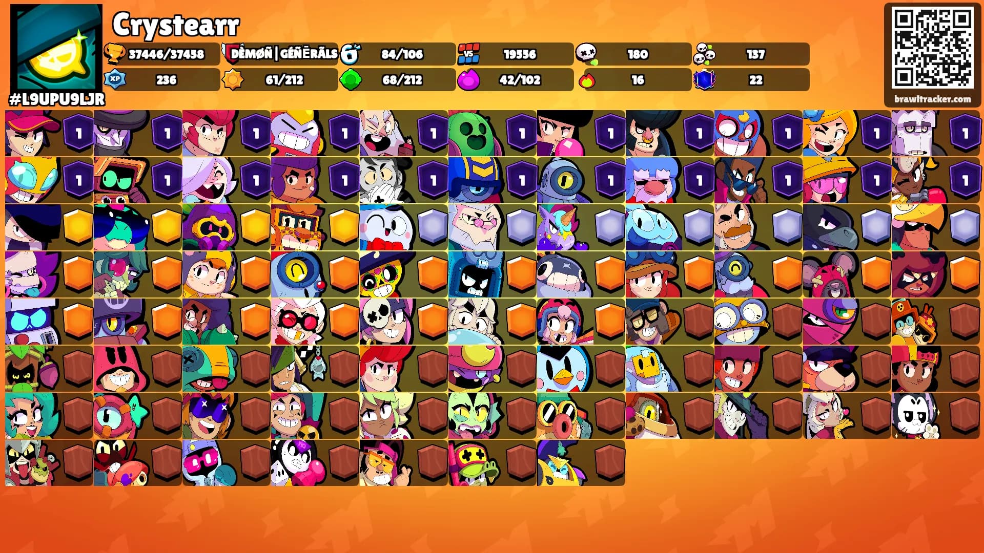 Crystearr's Ranks