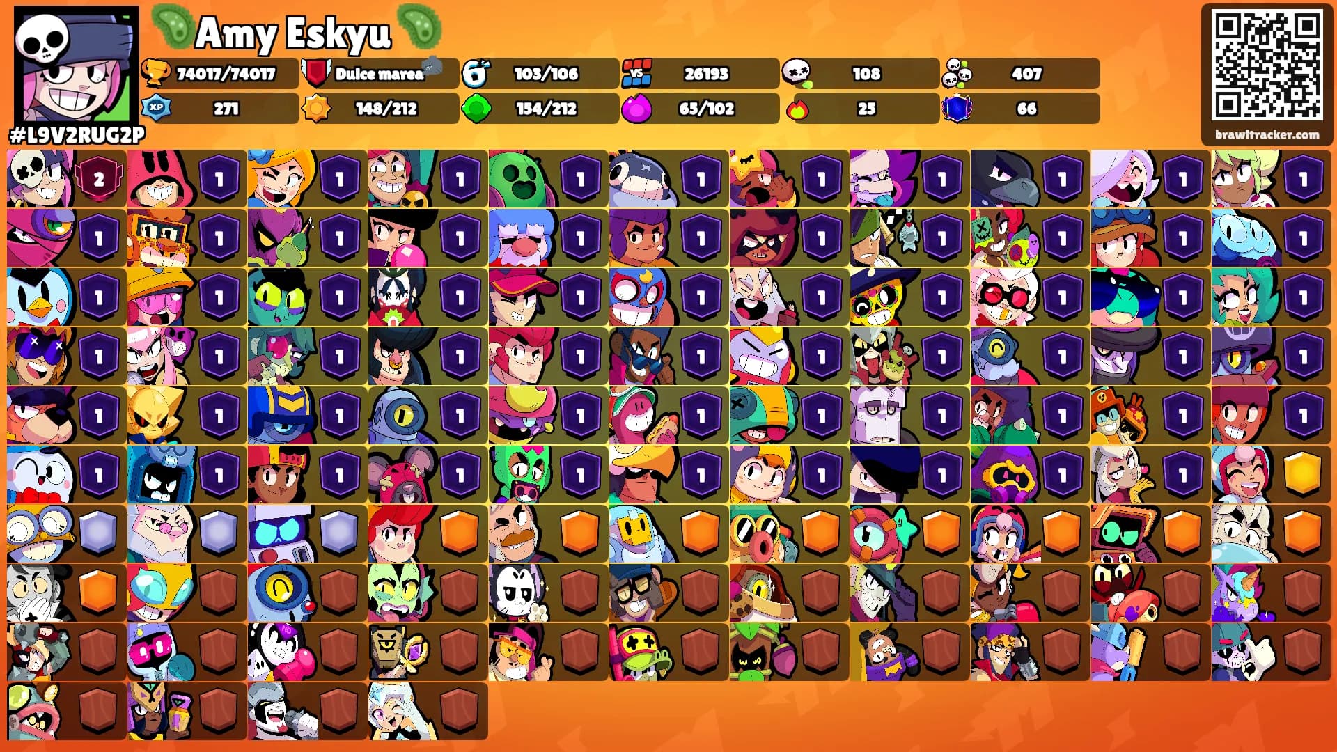 🦠Amy Eskyu 🦠's Ranks