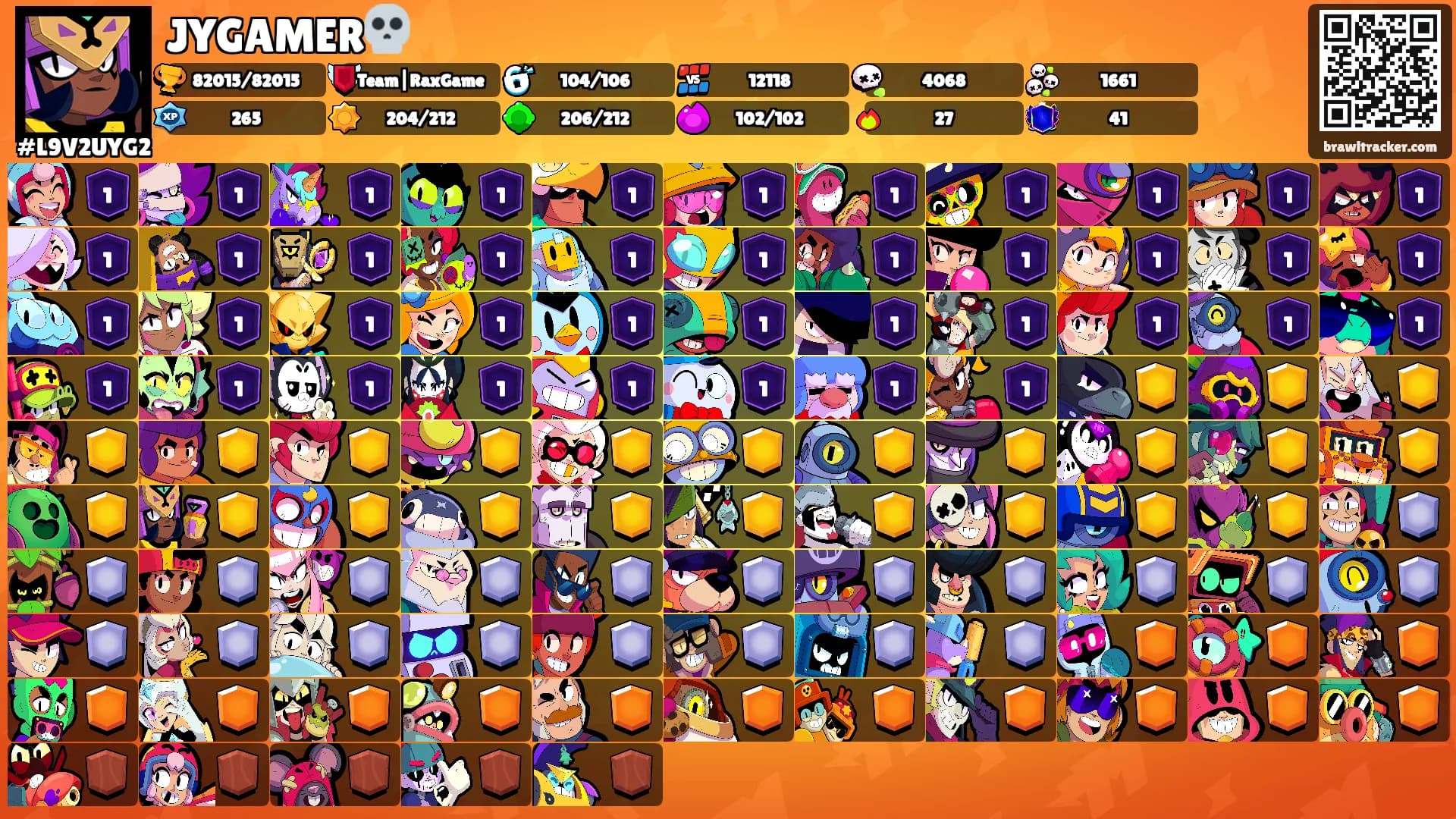 JYGAMER💀's Ranks