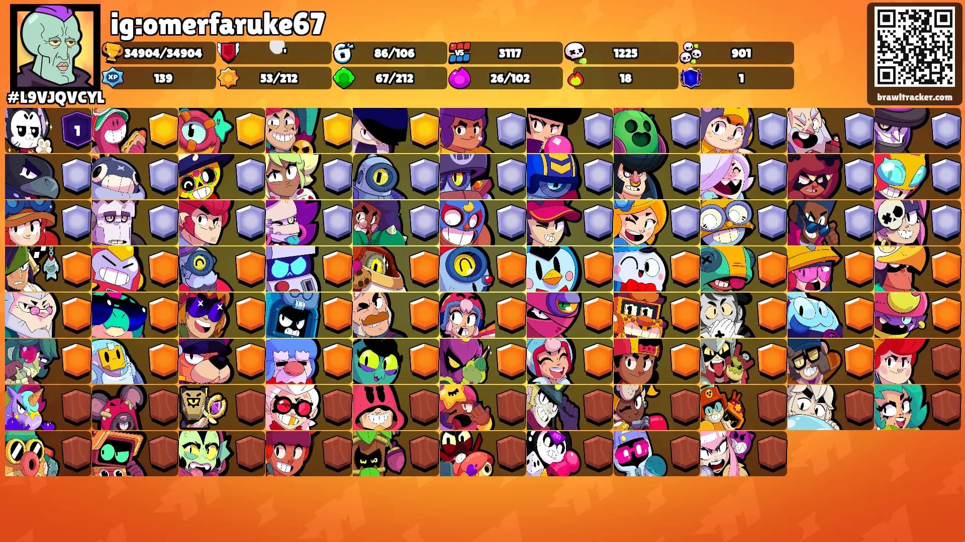 ig:omerfaruke67's Ranks