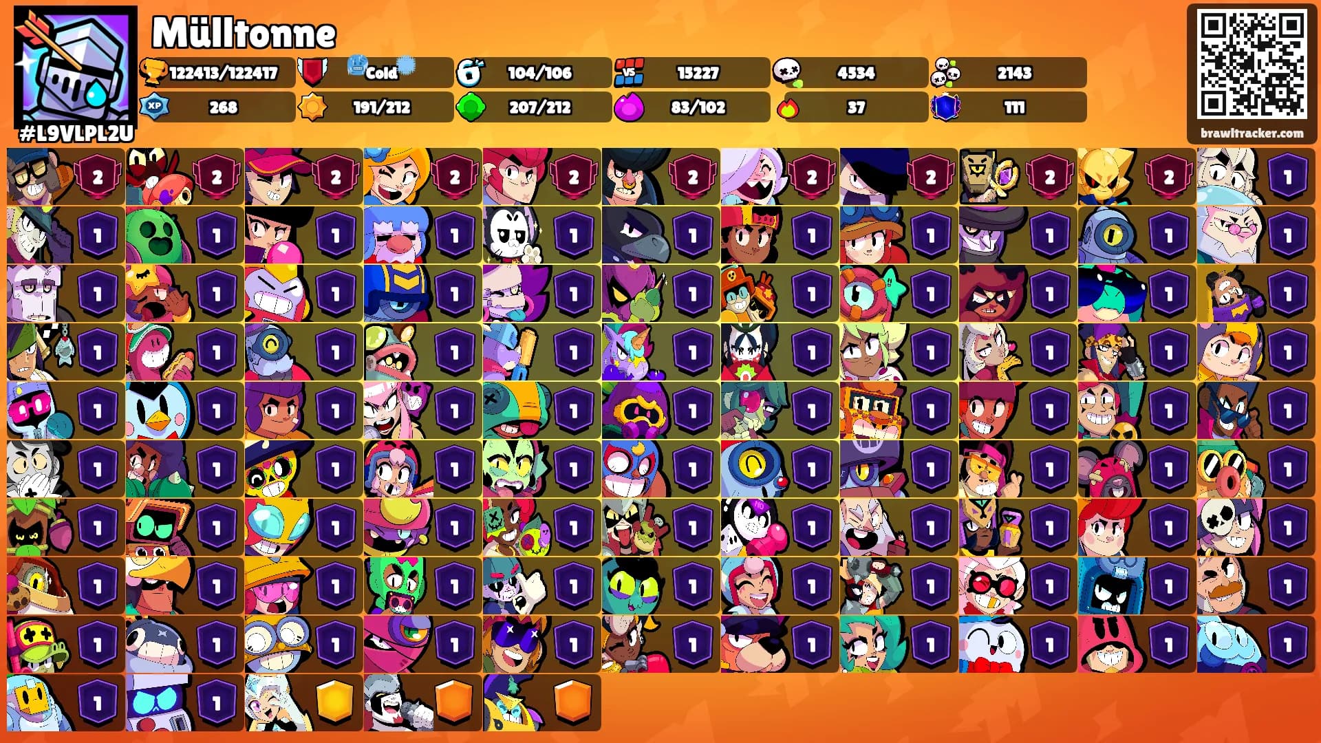 Mülltonne🗑's Ranks