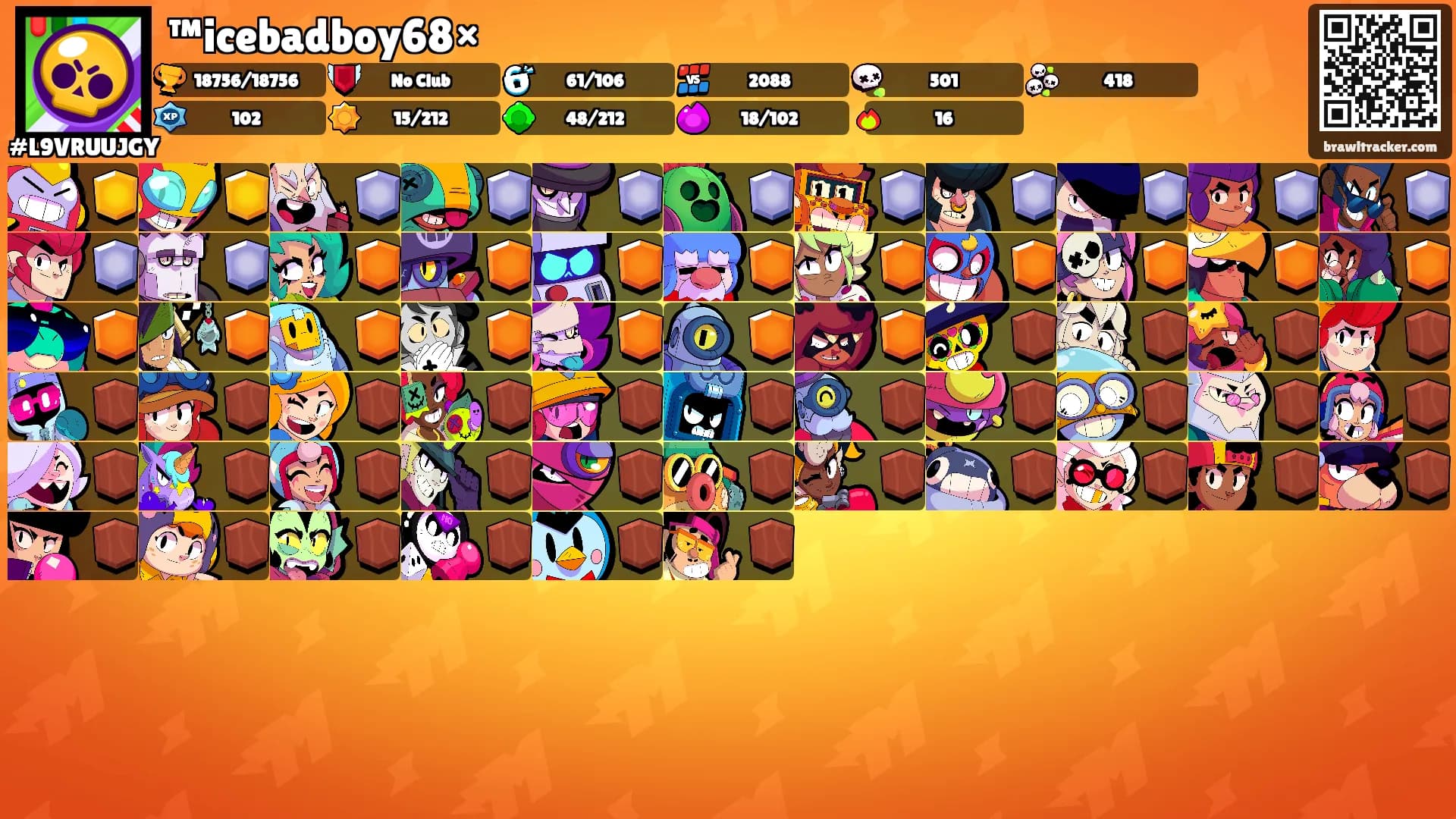 ™icebadboy68×'s Ranks