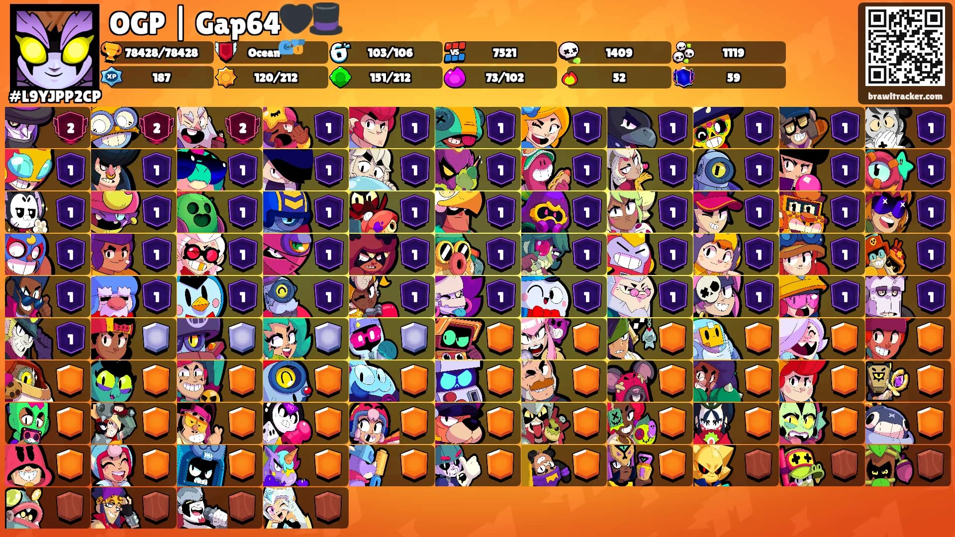OGP | Gap64🖤🎩's Ranks