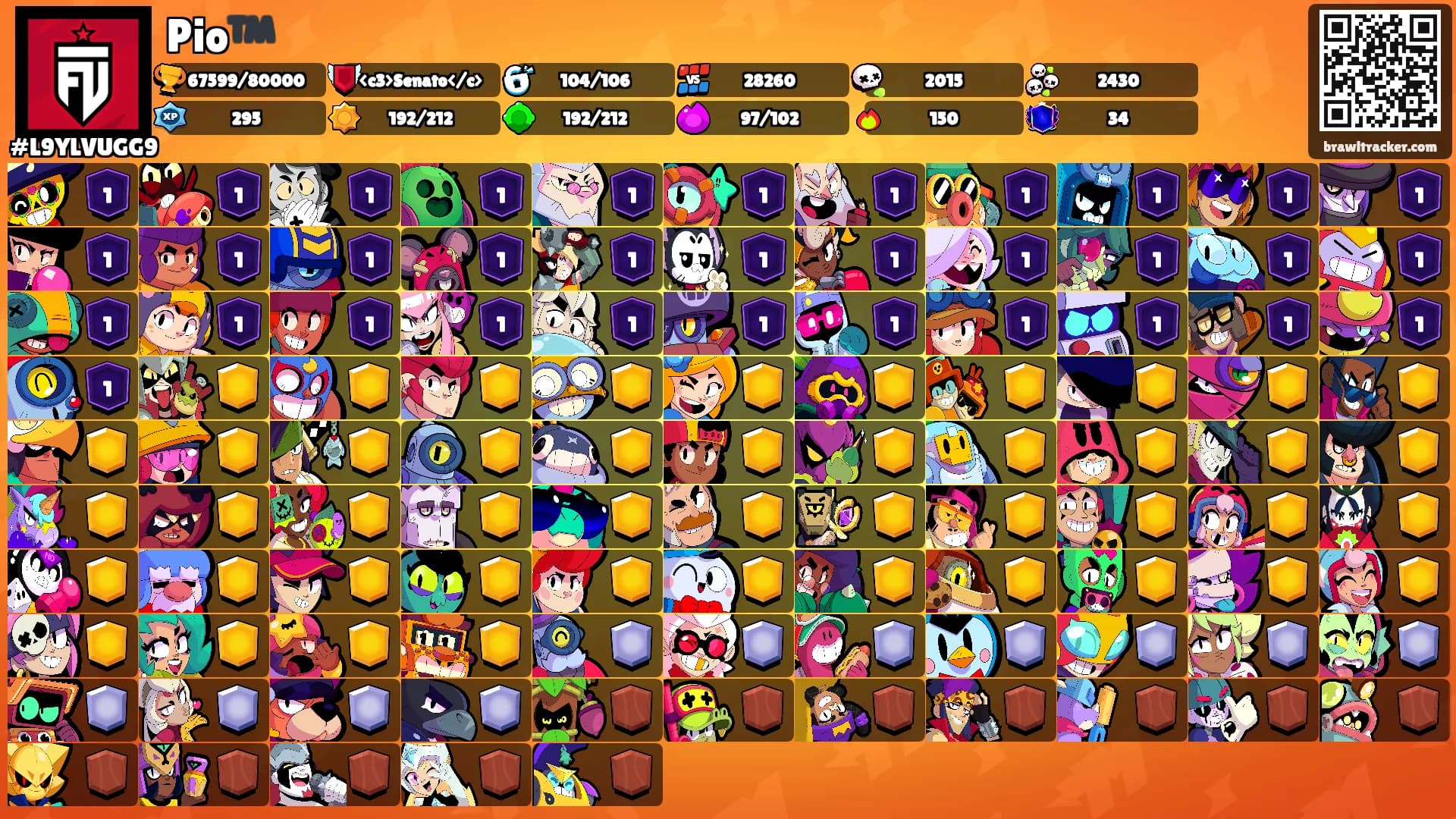 Pio™️'s Ranks