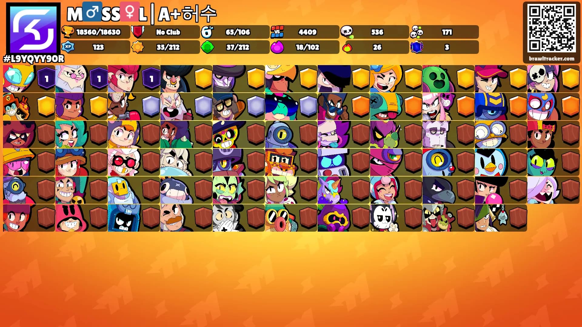 M♂️SS♀️L|A+허수's Ranks