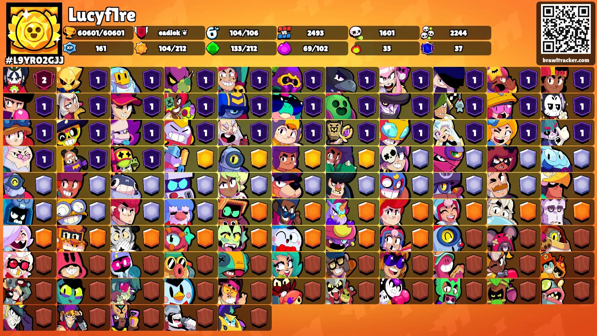 Lucyf1re's Ranks