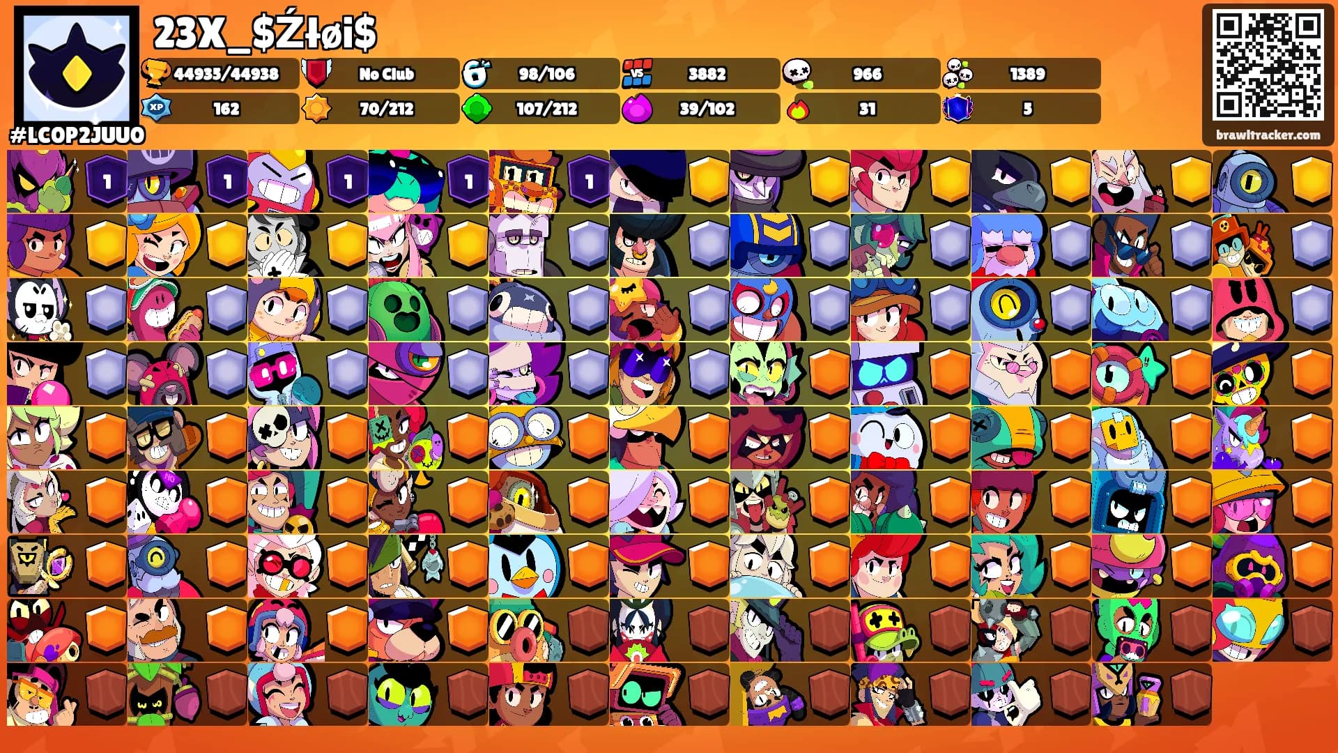 23X_$Źłøi$'s Ranks