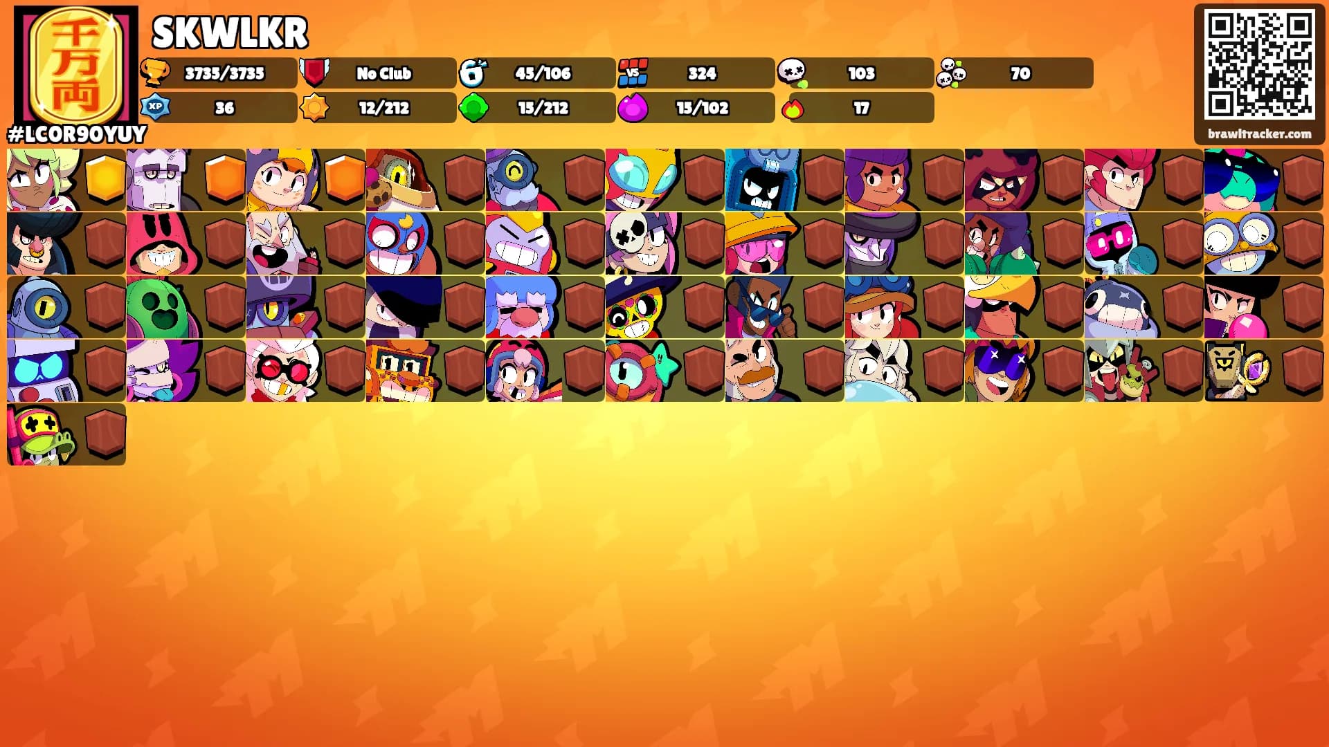 SKWLKR's Ranks