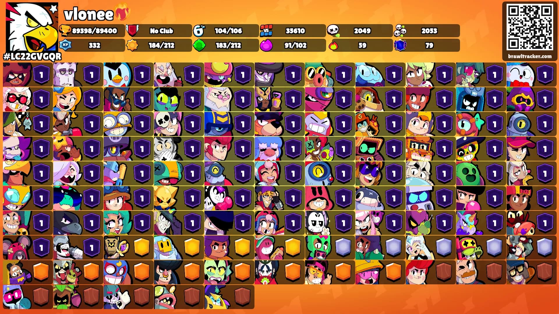 vlonee❤️‍🔥's Ranks