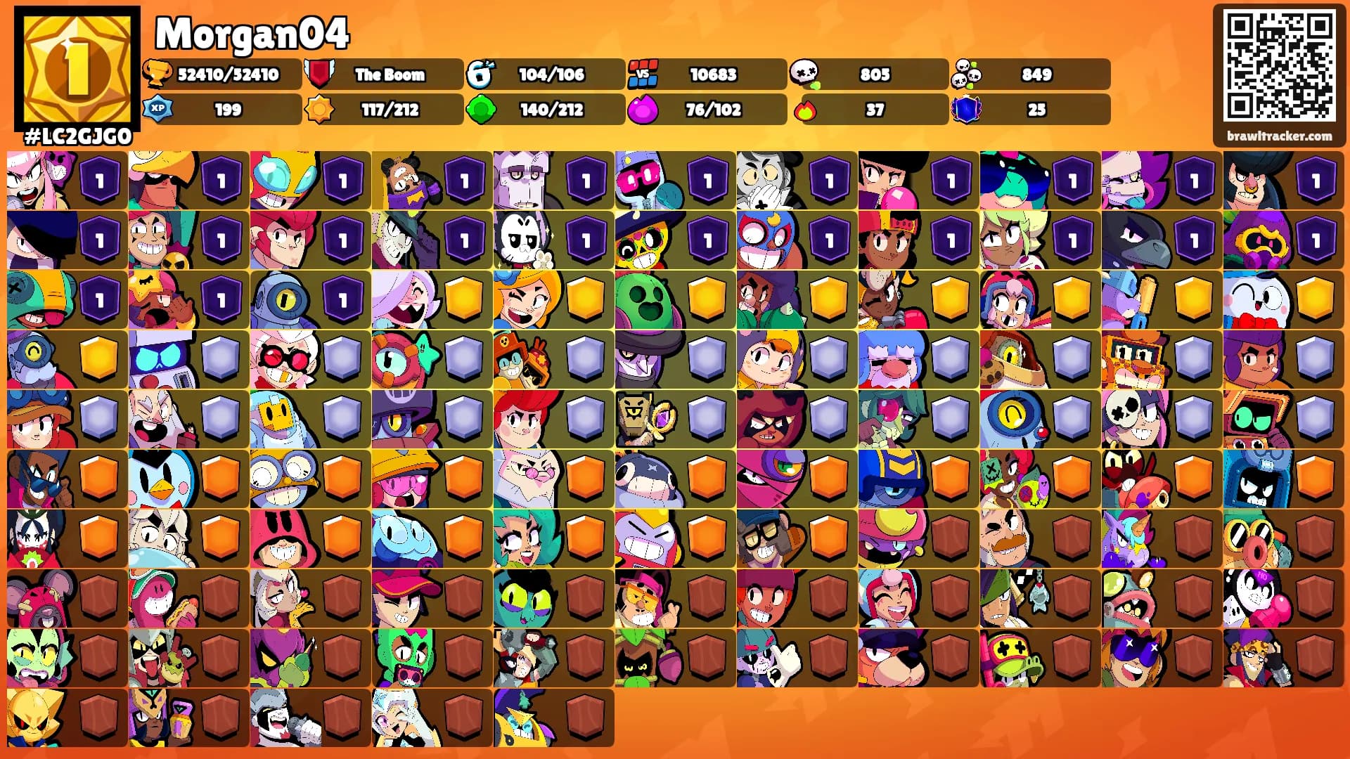 Morgan04's Ranks