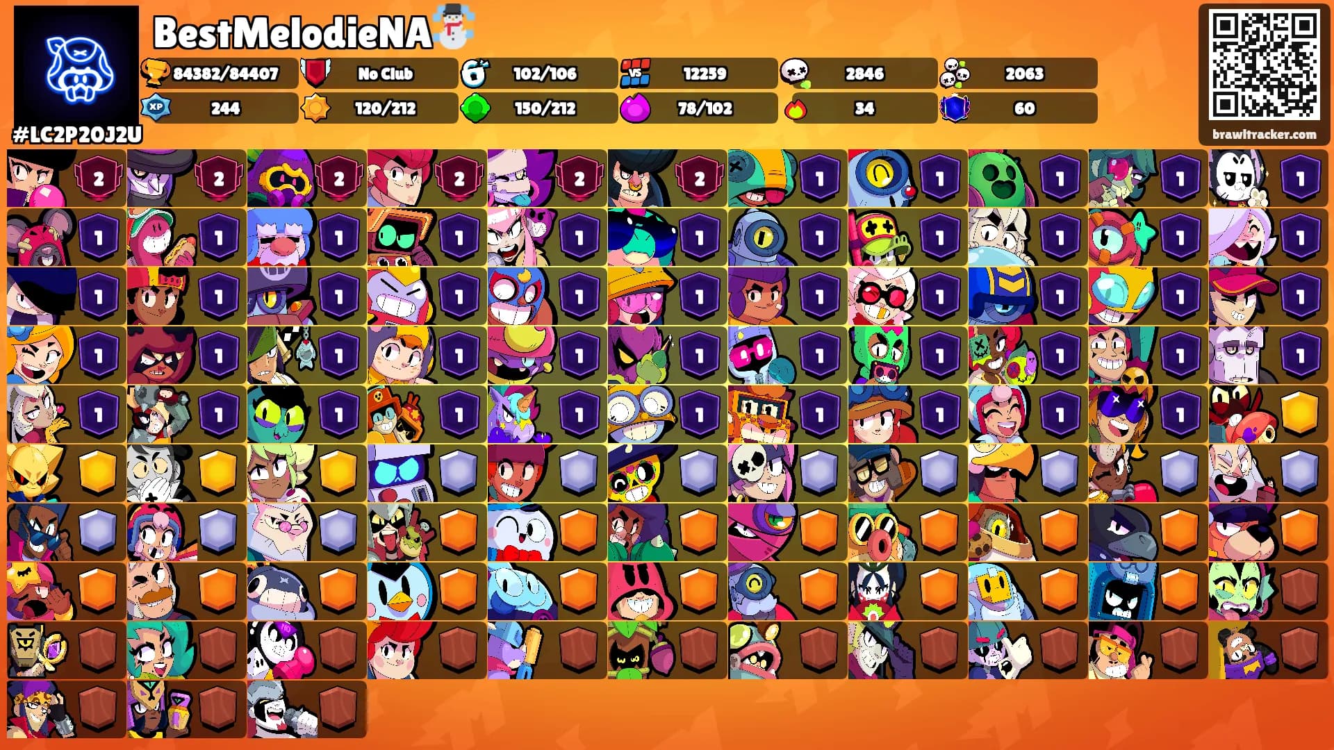 BestMelodieNA☃️'s Ranks
