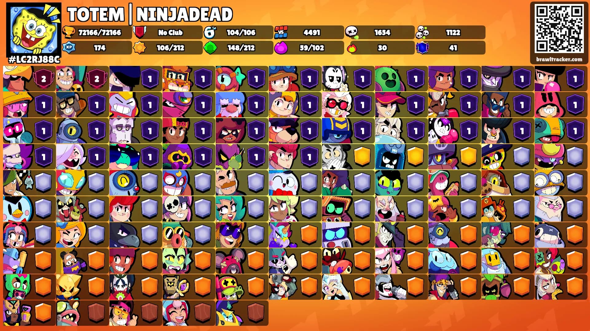 TOTEM|NINJADEAD's Ranks