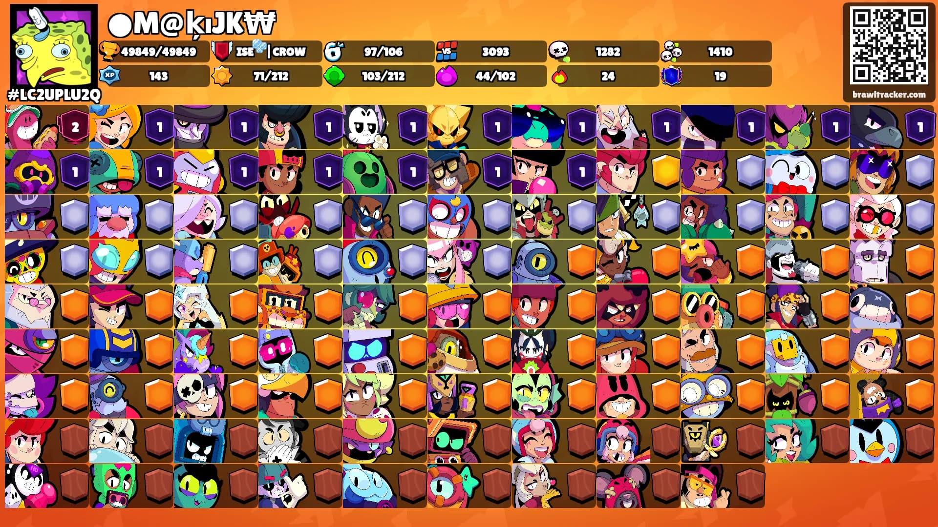 ●M@ķıJK₩'s Ranks
