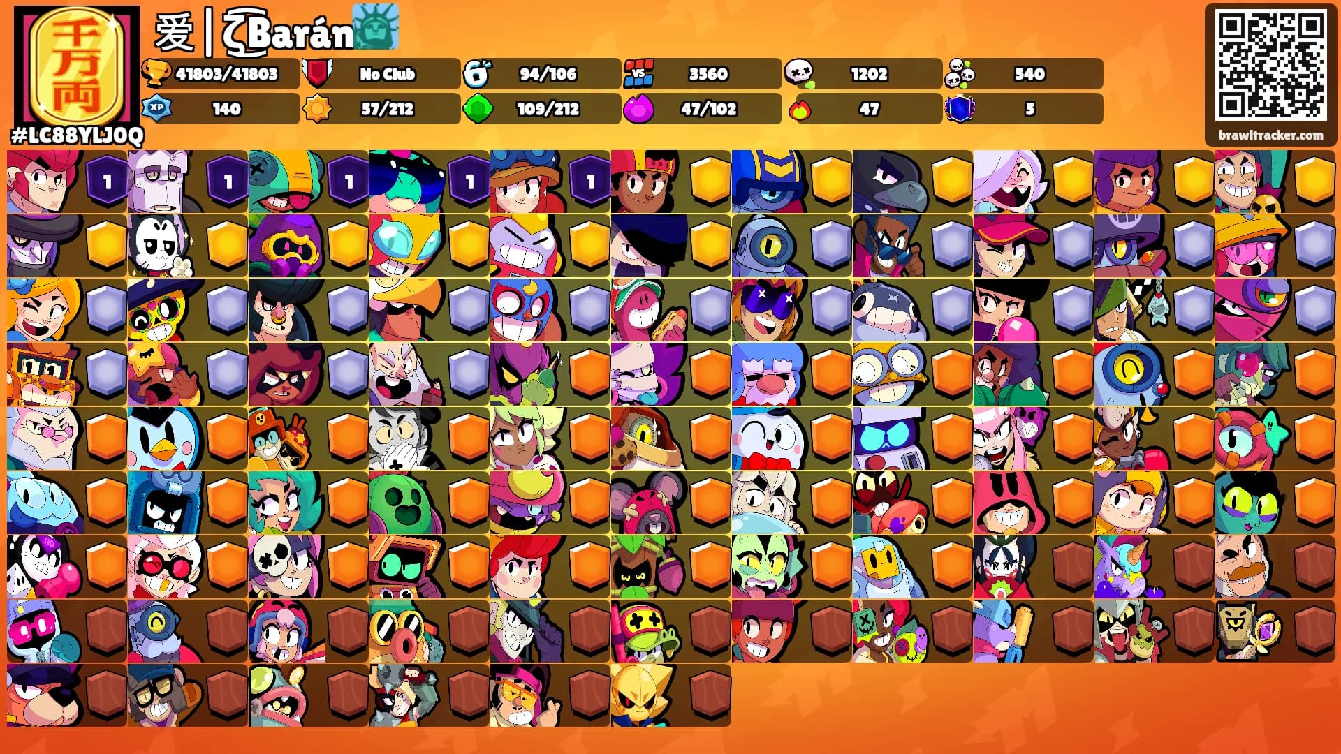 爱|ζ͜͡Barán🗽's Ranks