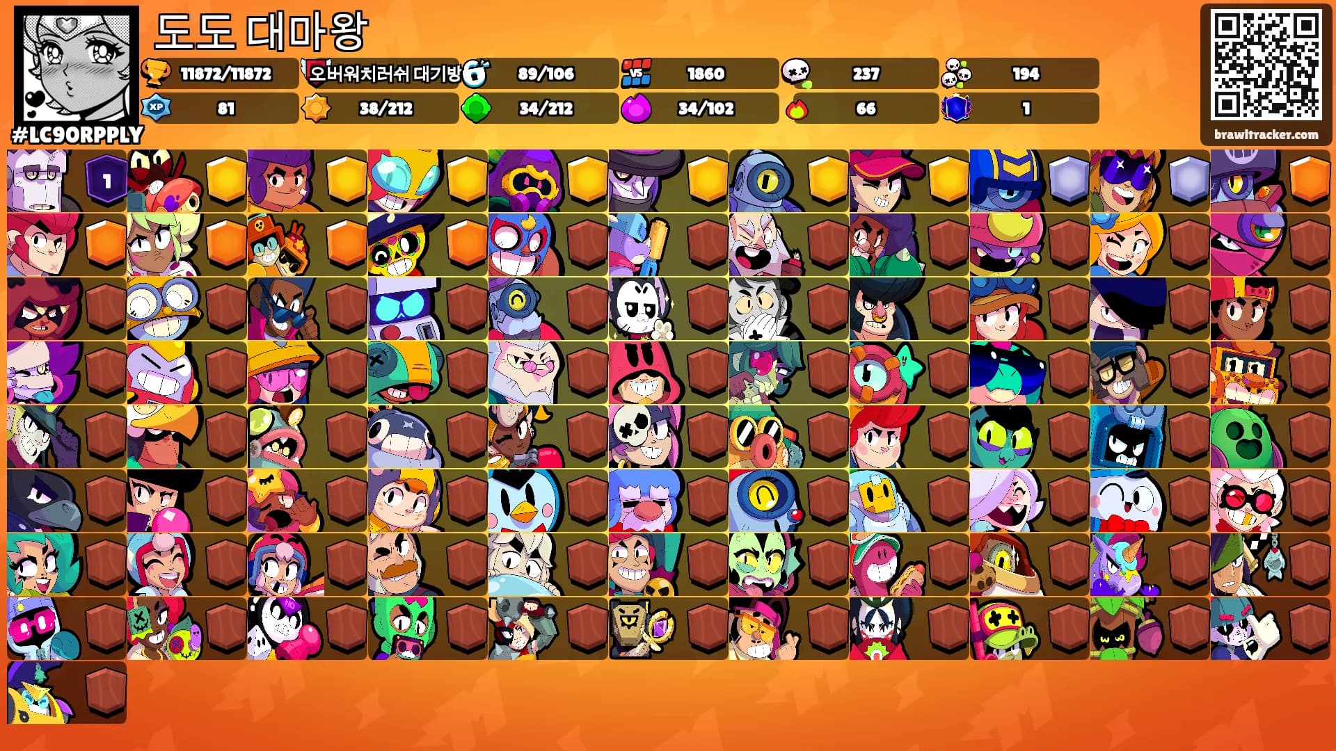 도도 대마왕's Ranks