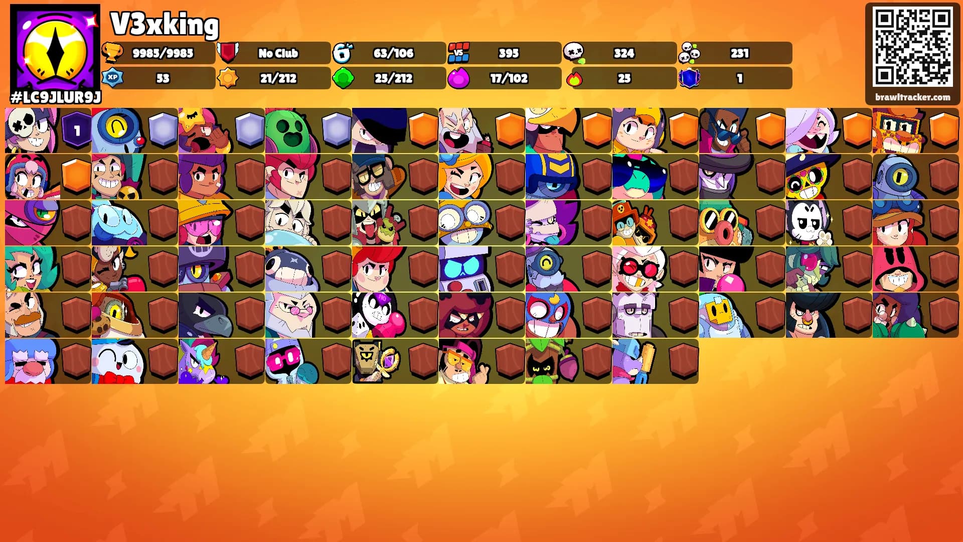 V3xking's Ranks