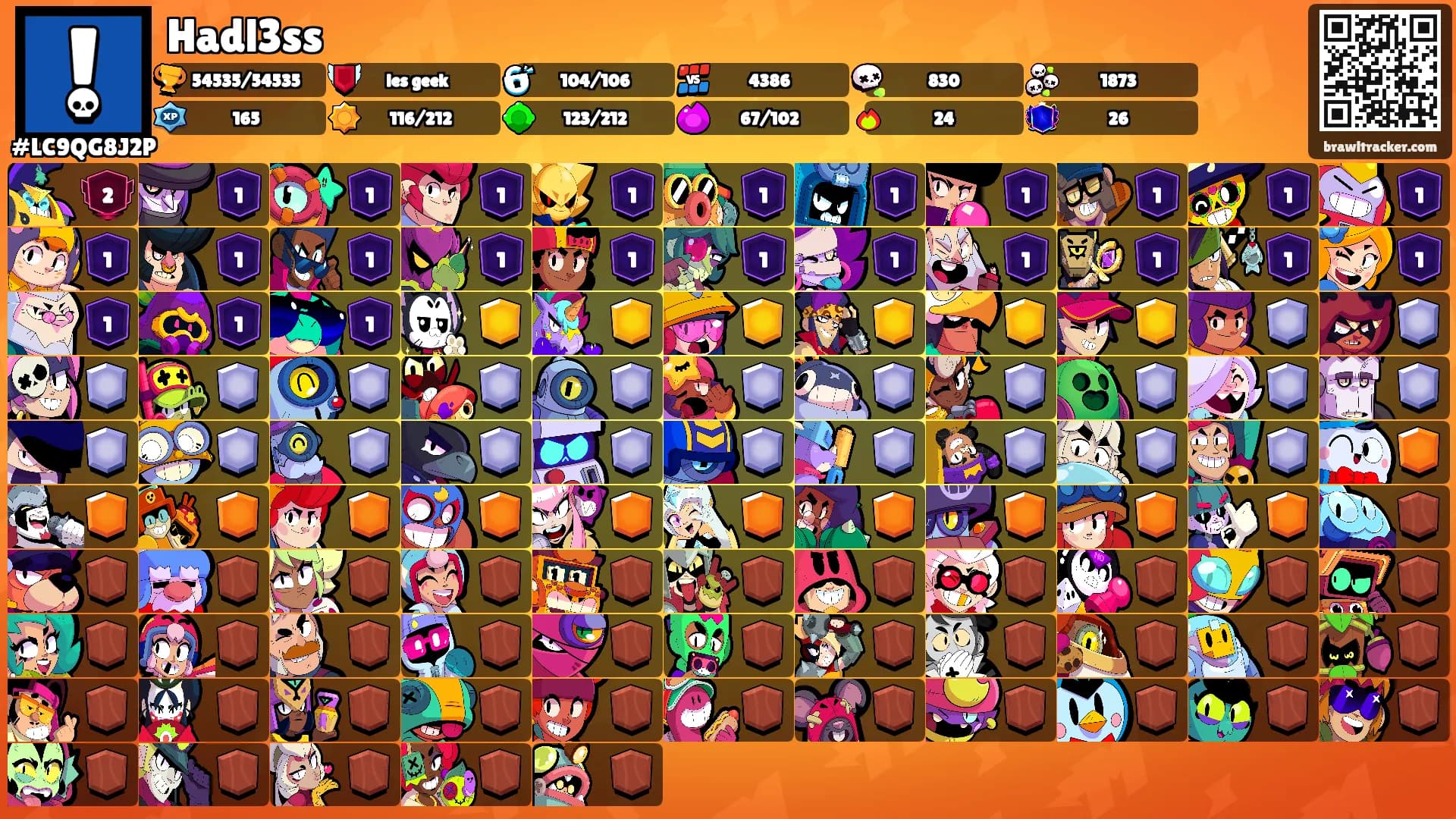 Hadl3ss's Ranks