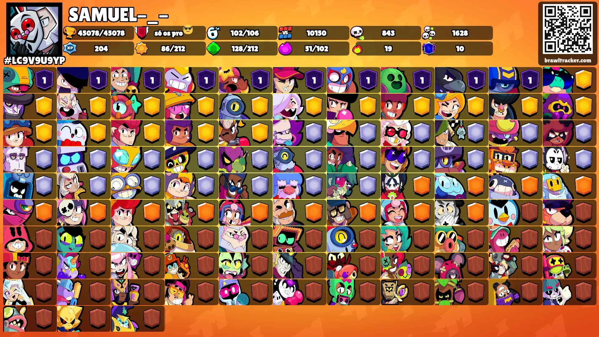 SAMUEL-_-'s Ranks
