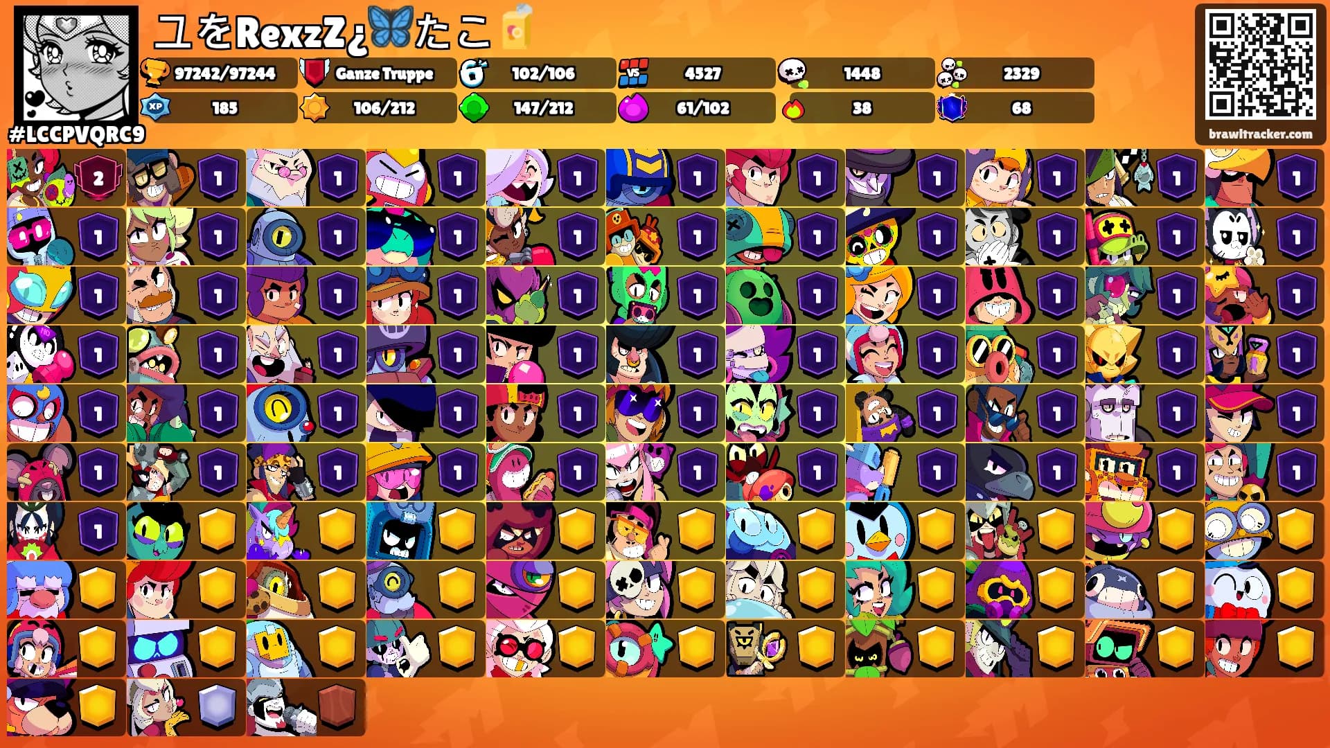 ユをRexzZ¿🦋たこ🧃's Ranks