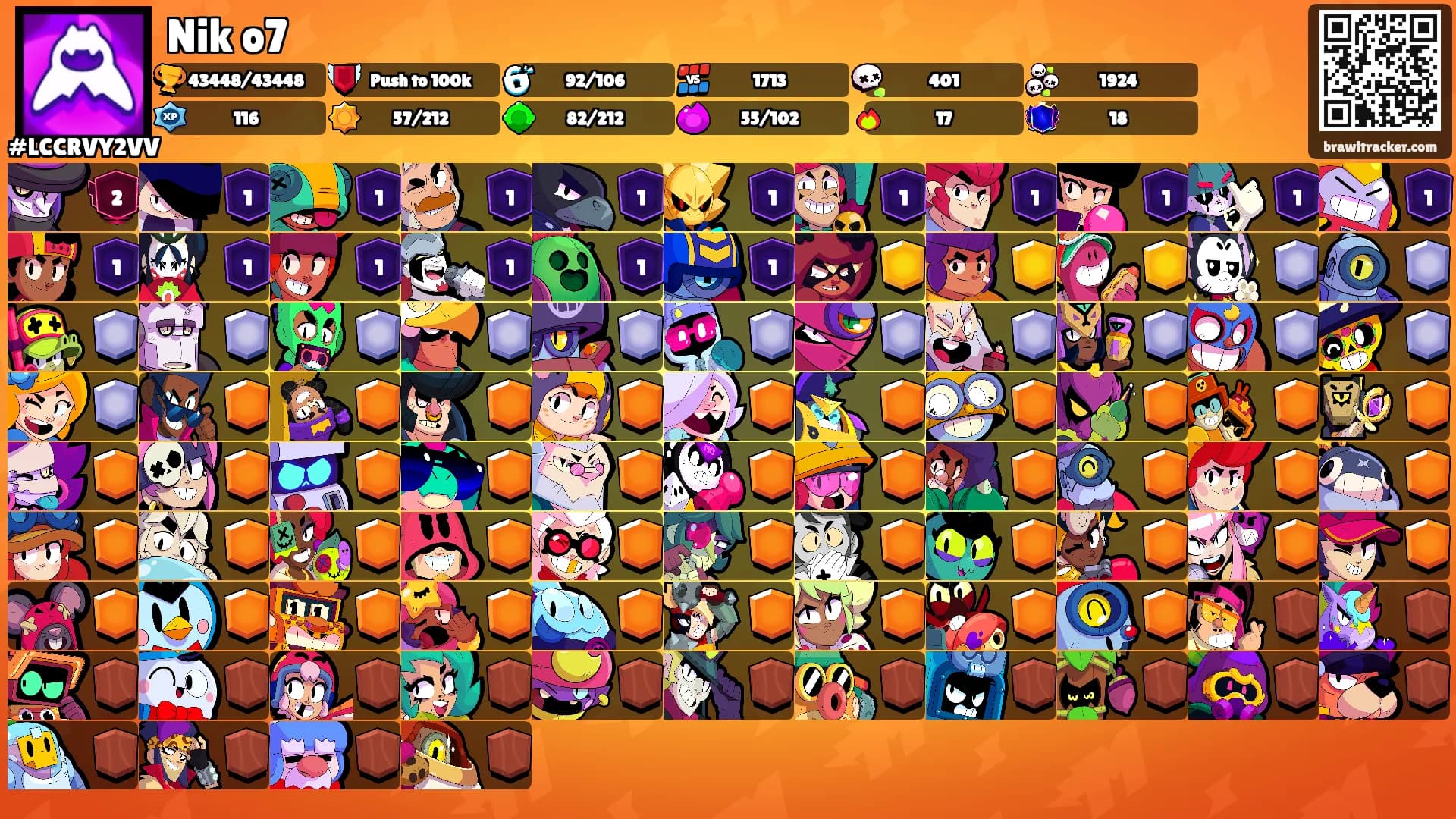 Nik o7's Ranks