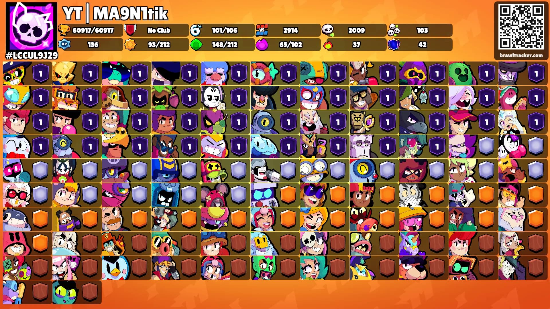 YT|MA9N1tik's Ranks