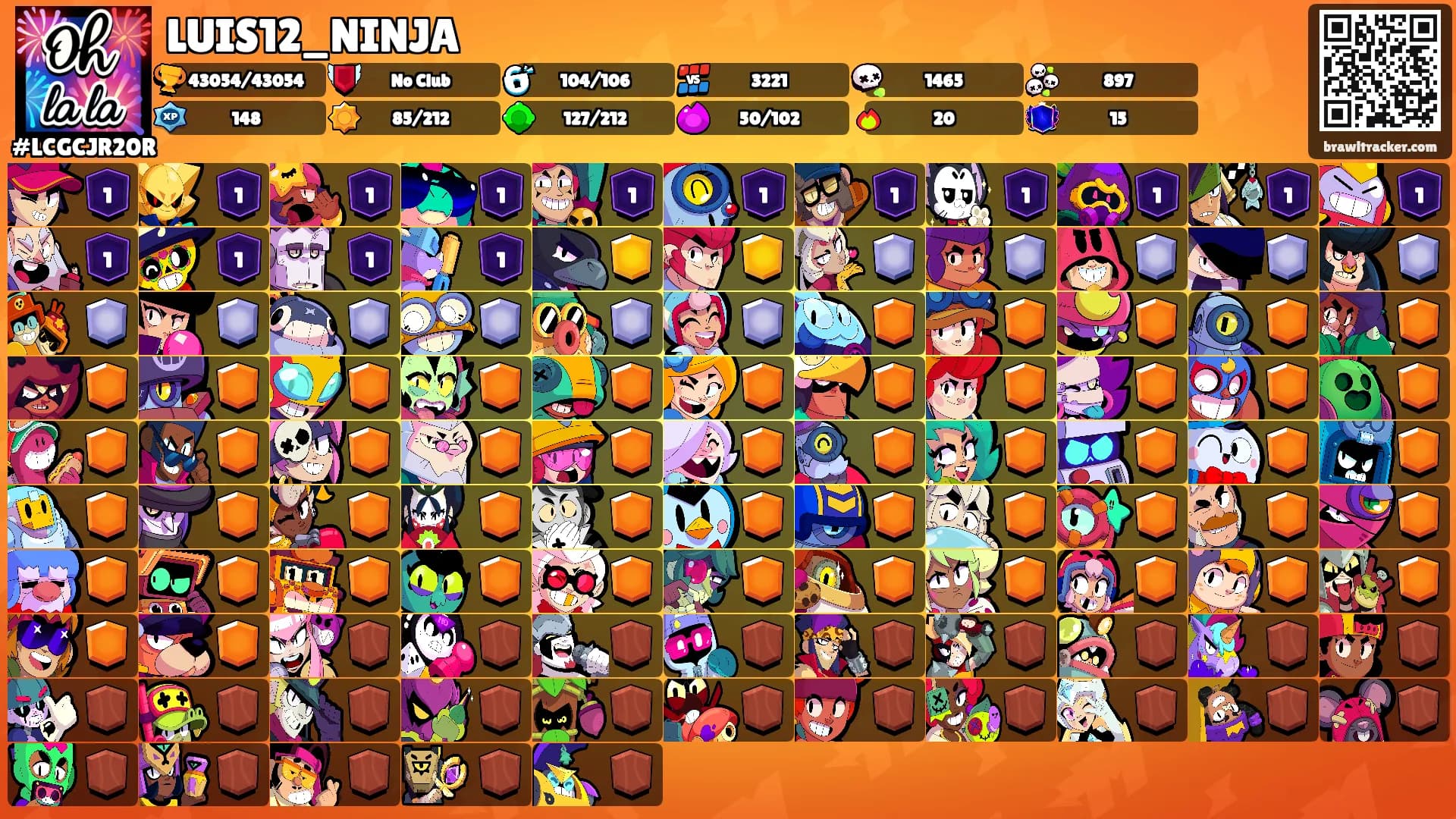 LUIS12_NINJA's Ranks