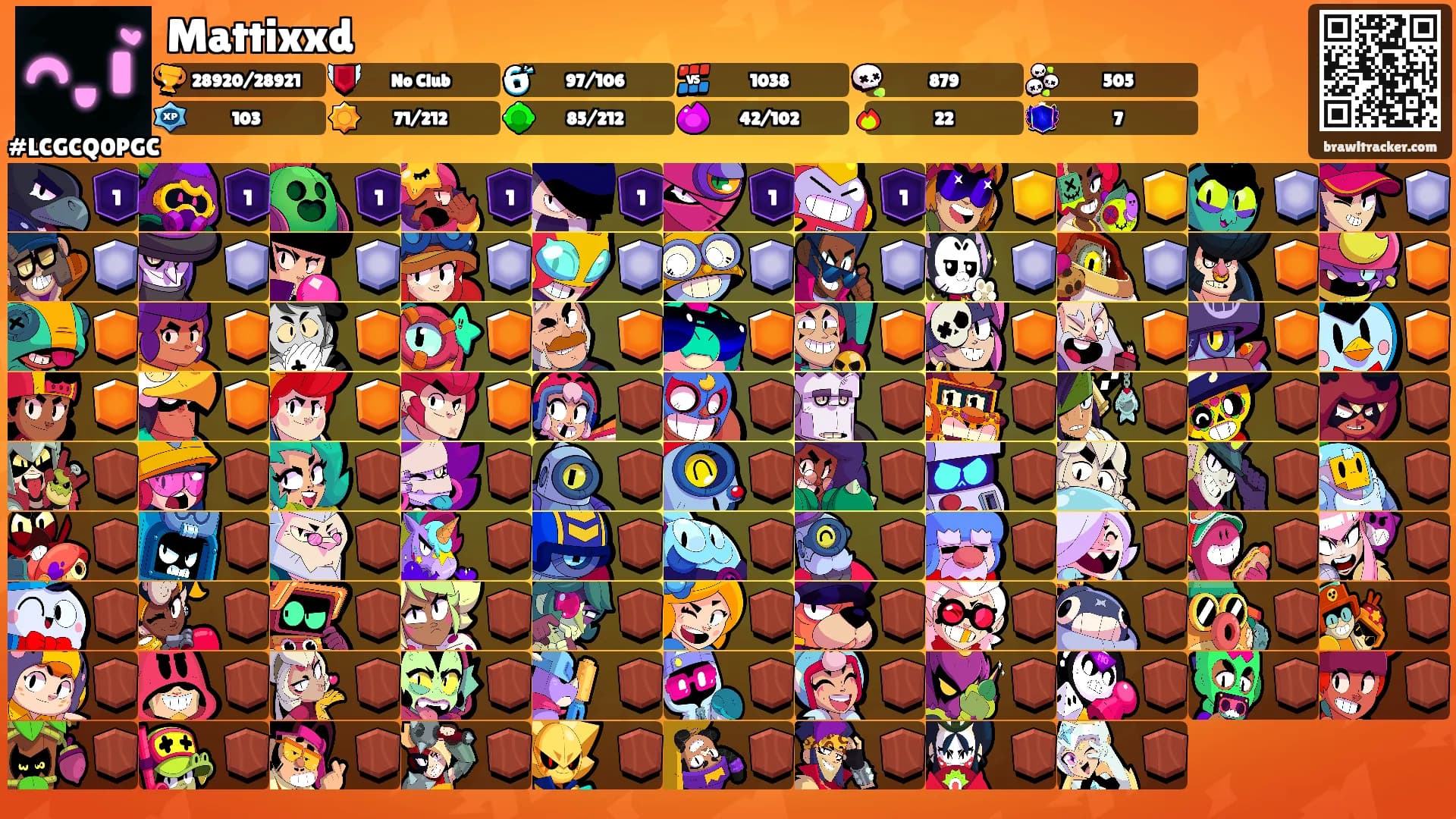 Mattixxd's Ranks