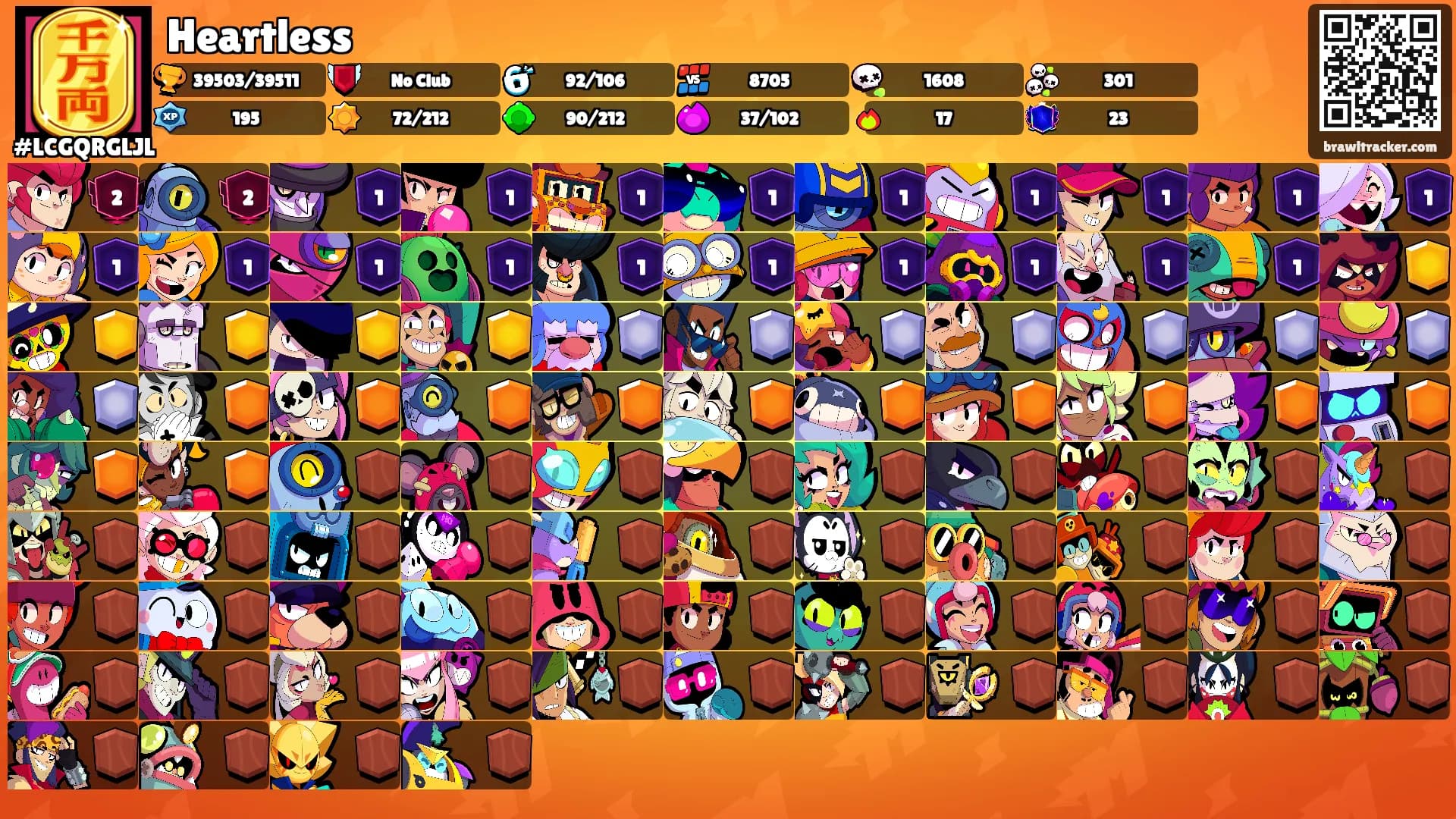 Heartless's Ranks