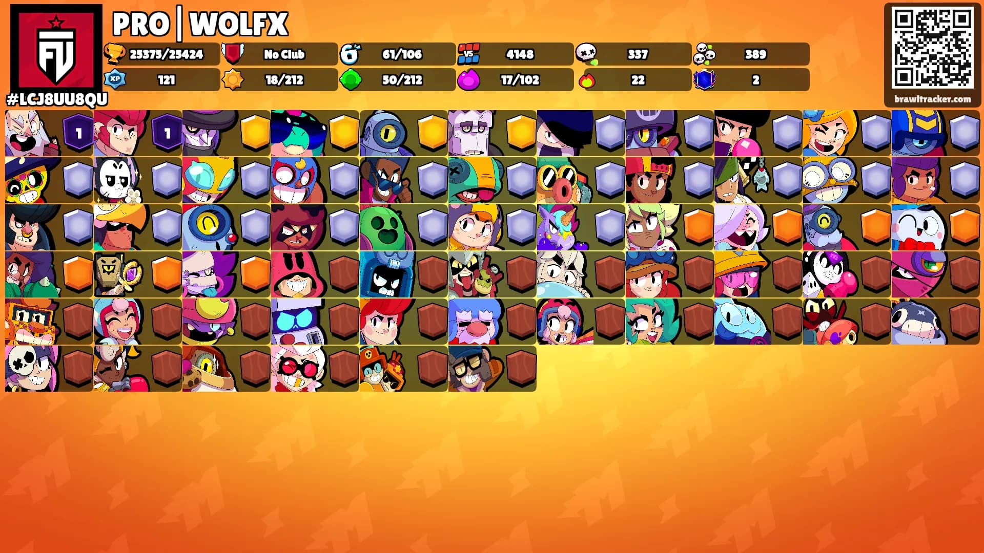 PRO|WOLFX's Ranks