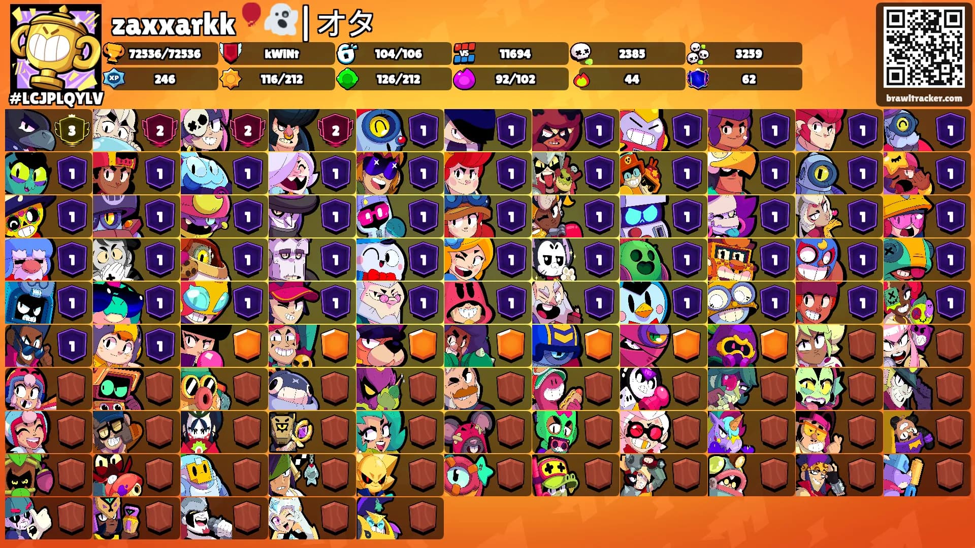 zaxxarkk🎈👻|オタ's Ranks