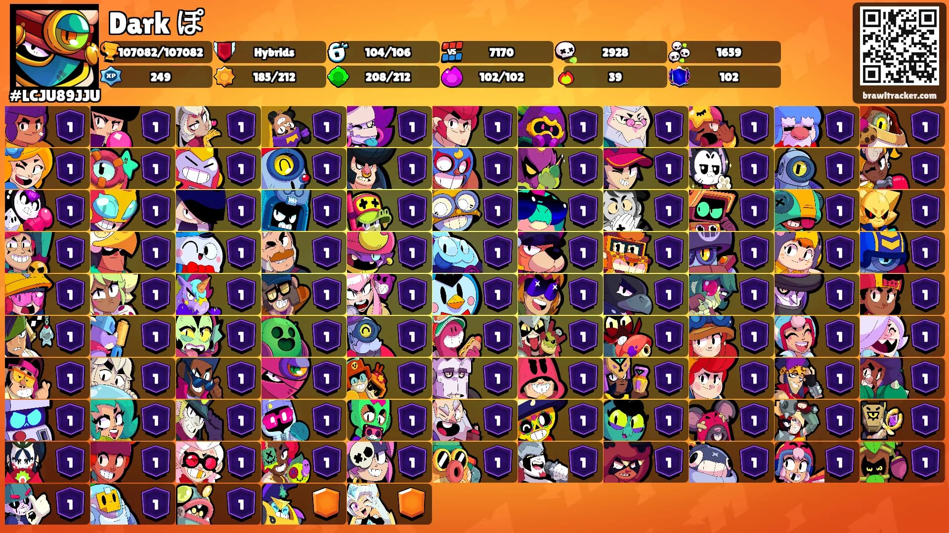 Dark ぽ's Ranks