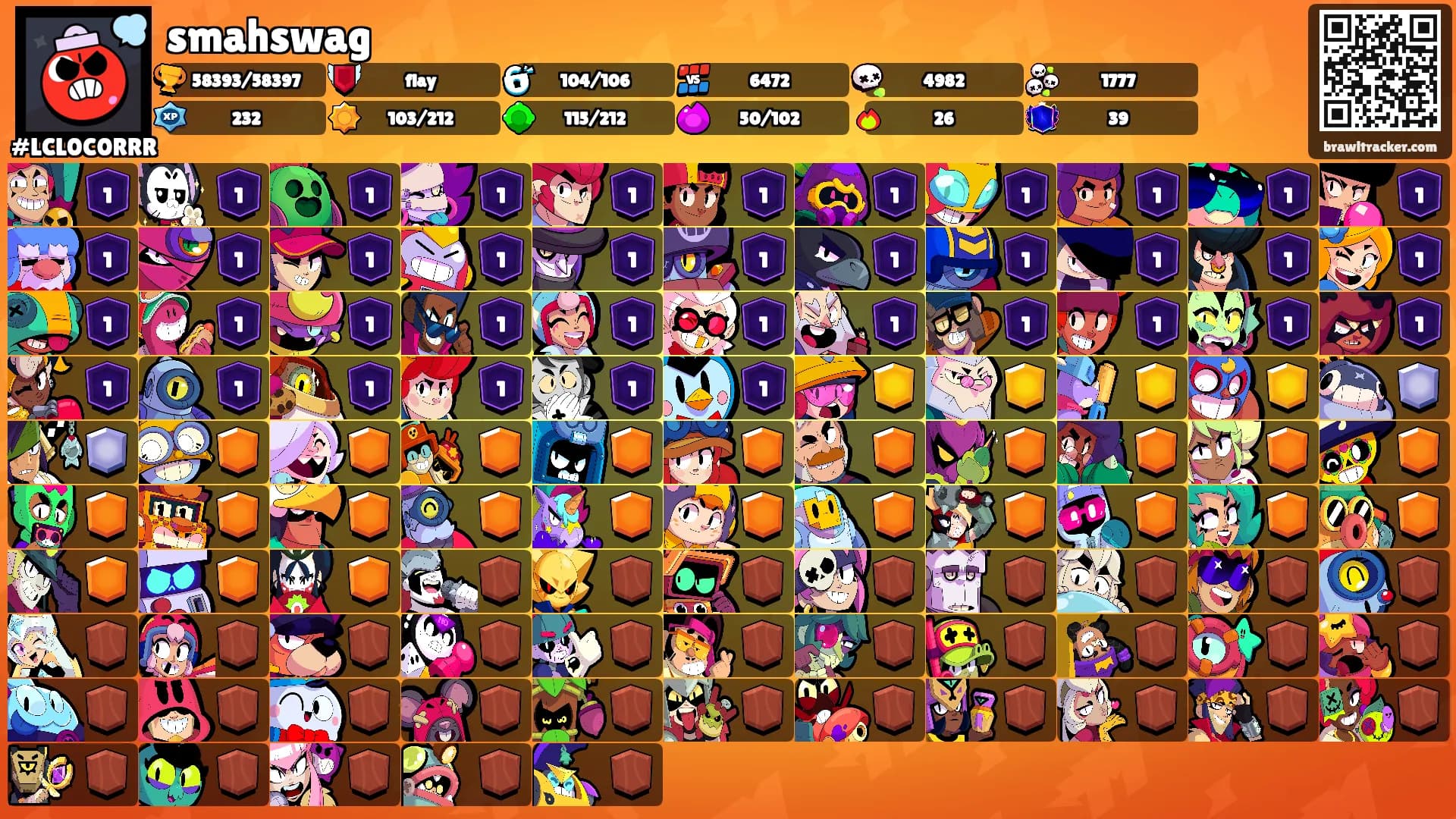 smahswag's Ranks