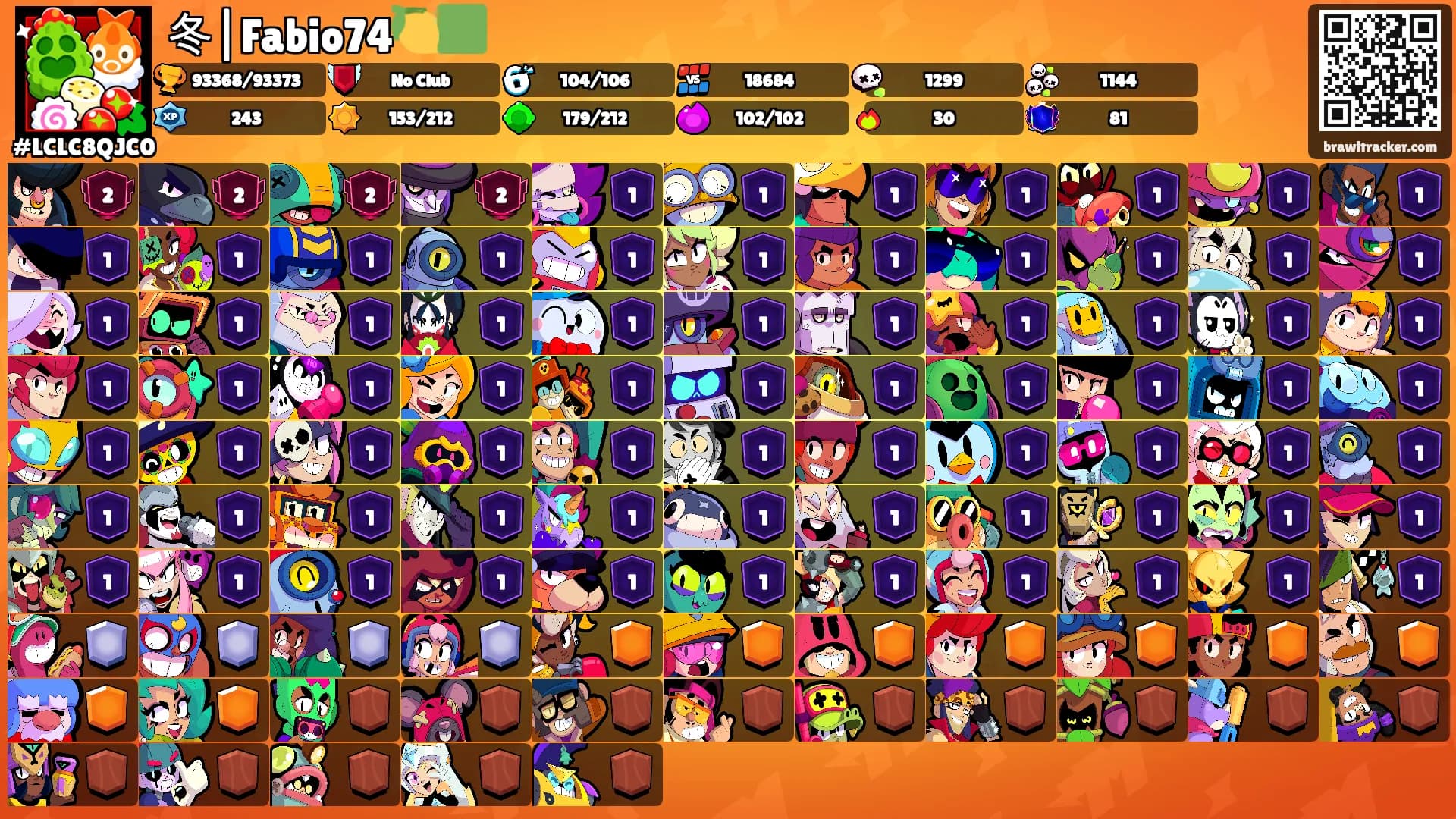 冬|Fabio74🍋‍🟩's Ranks