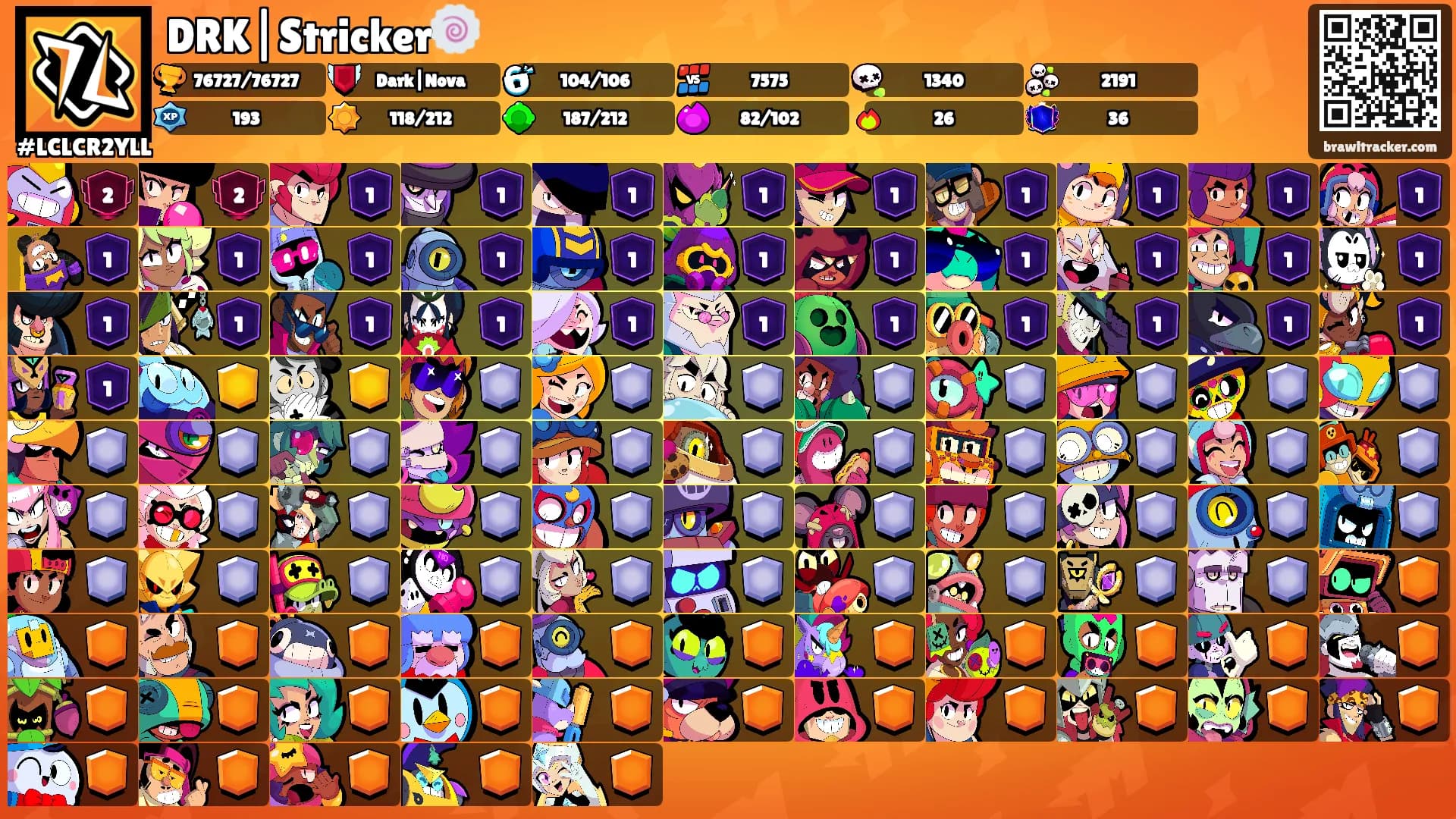 DRK|Stricker🍥's Ranks