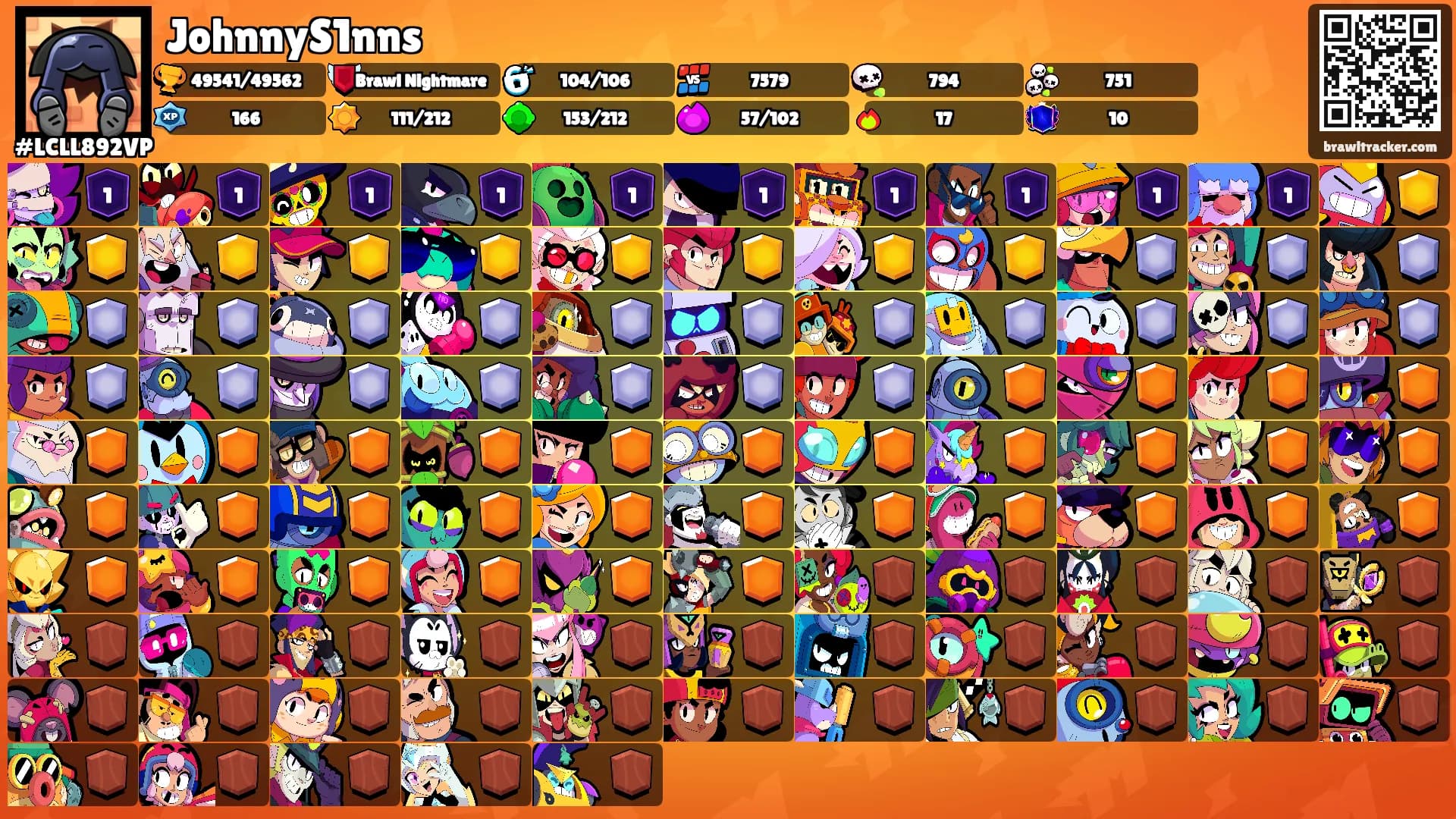 JohnnyS1nns's Ranks