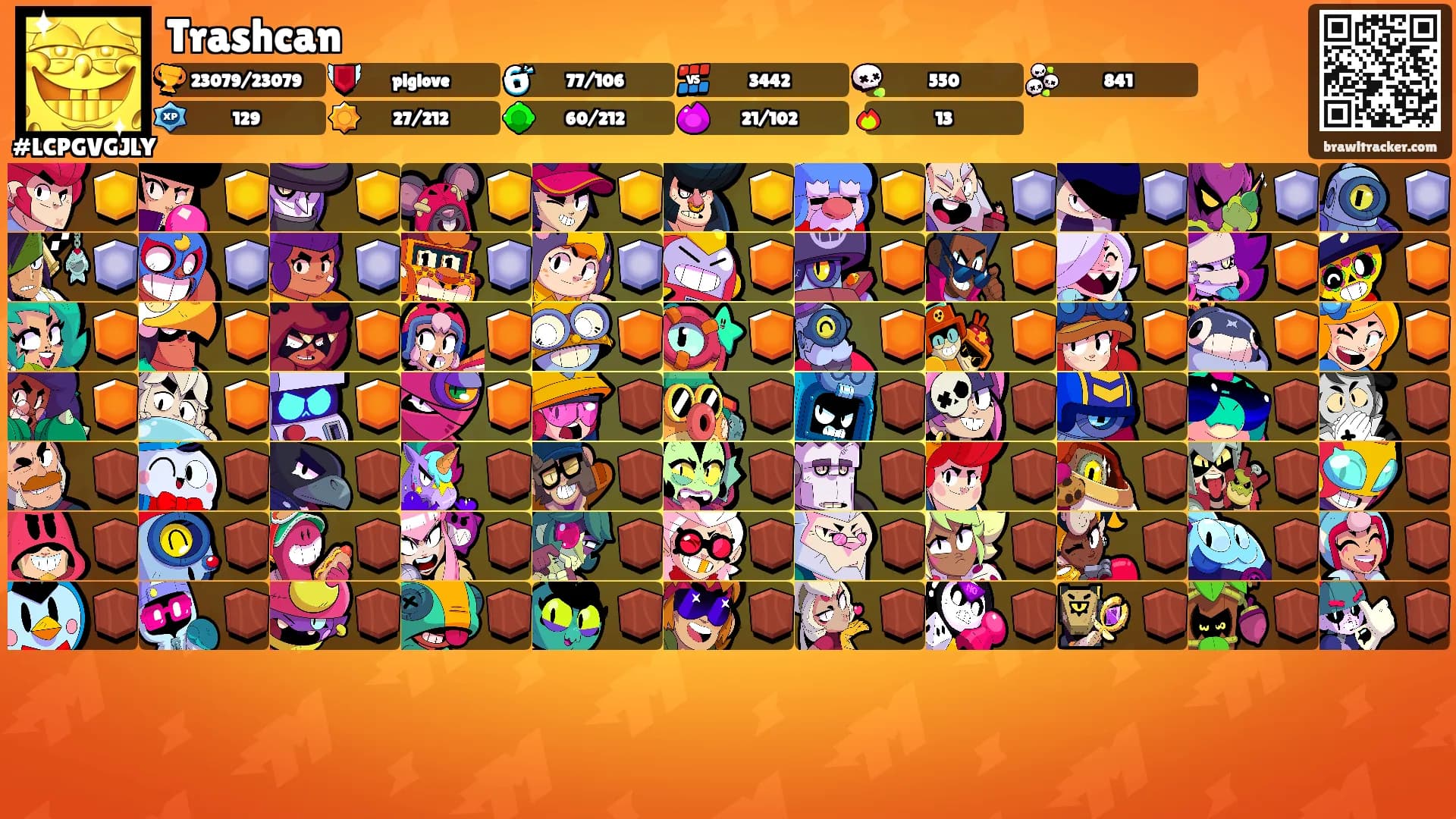 Trashcan's Ranks