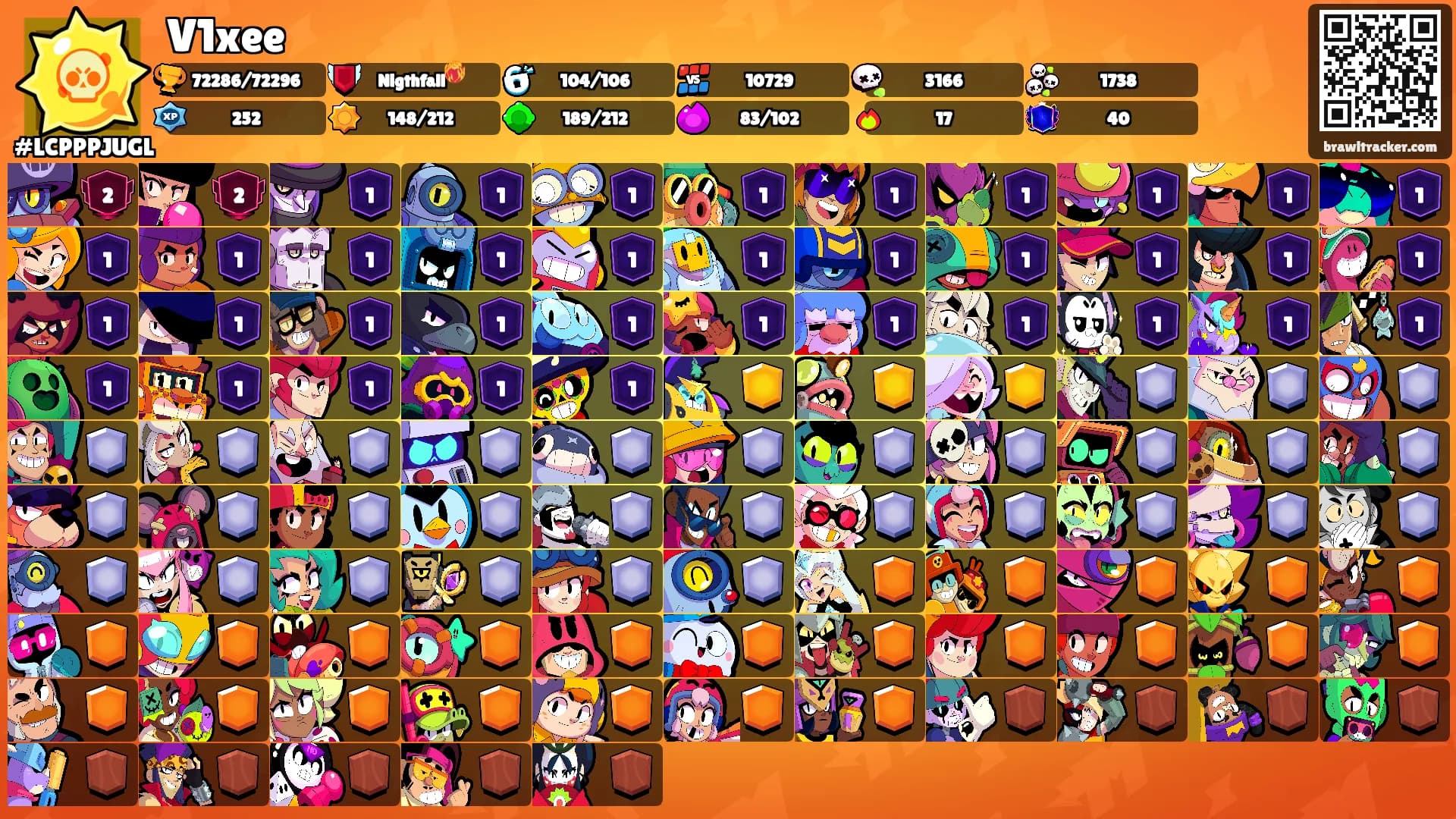 V1xee's Ranks
