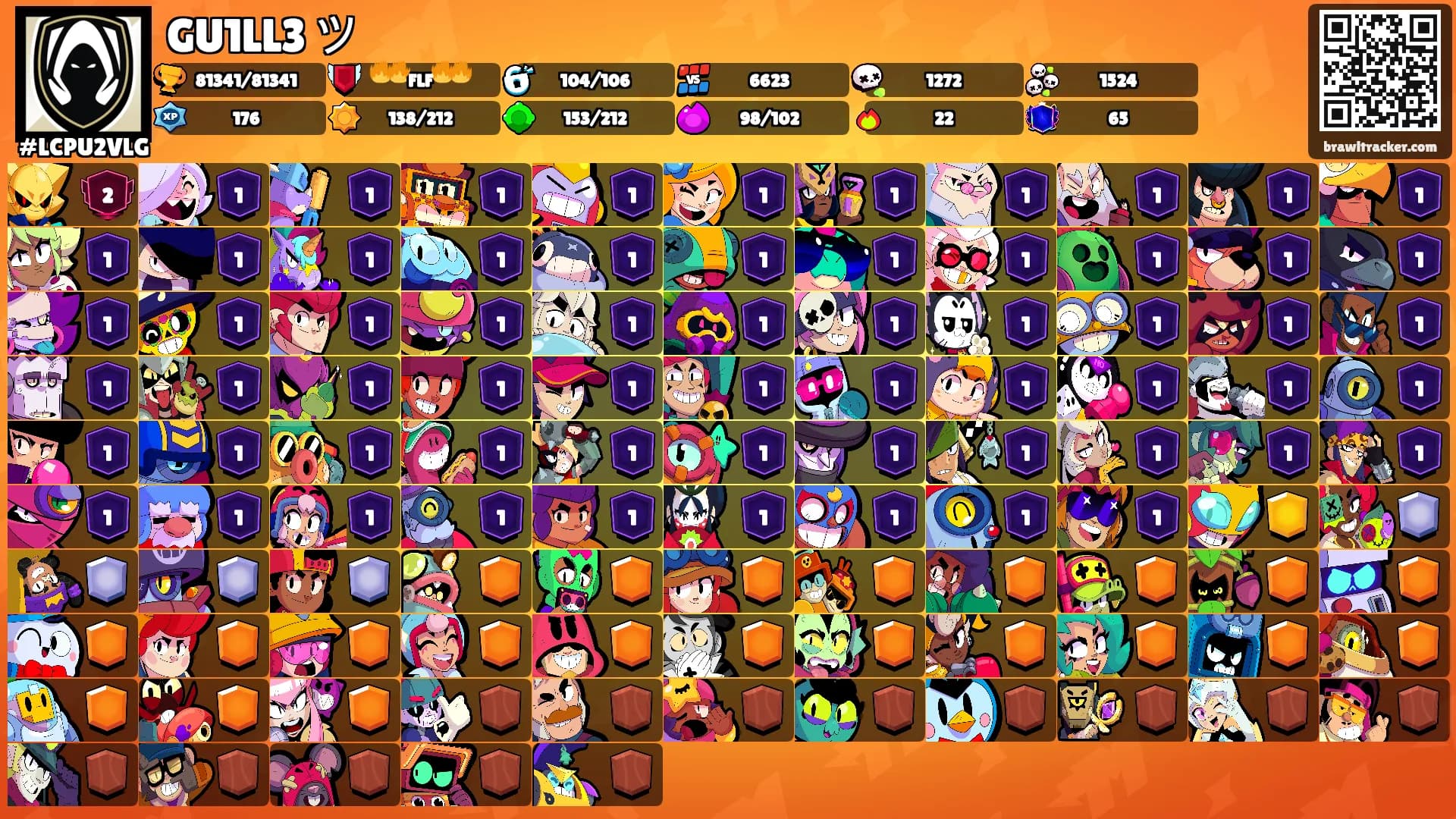 GU1LL3 ツ's Ranks