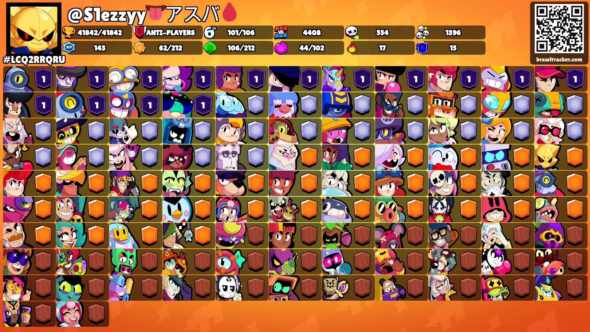 @S1ezzyy👅アスバ🩸's Ranks
