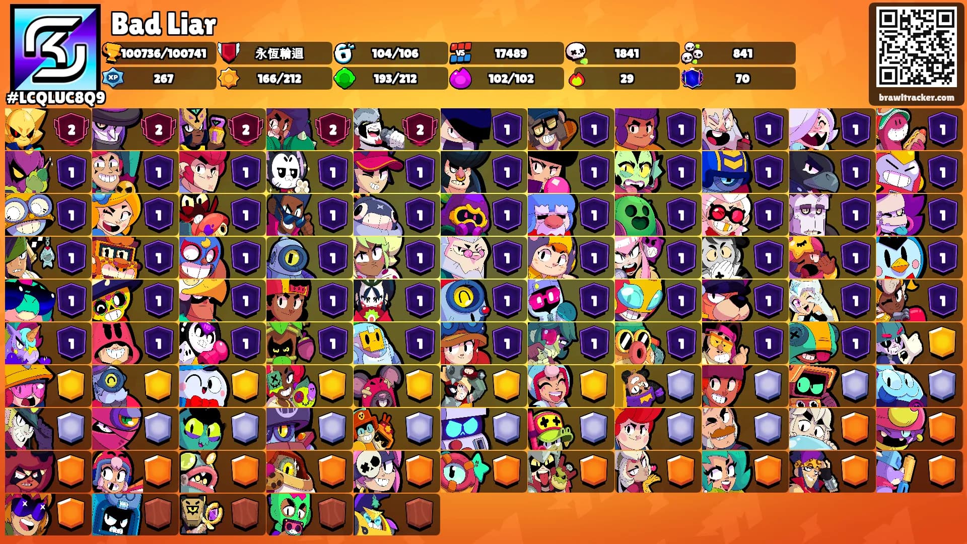 Bad Liar's Ranks