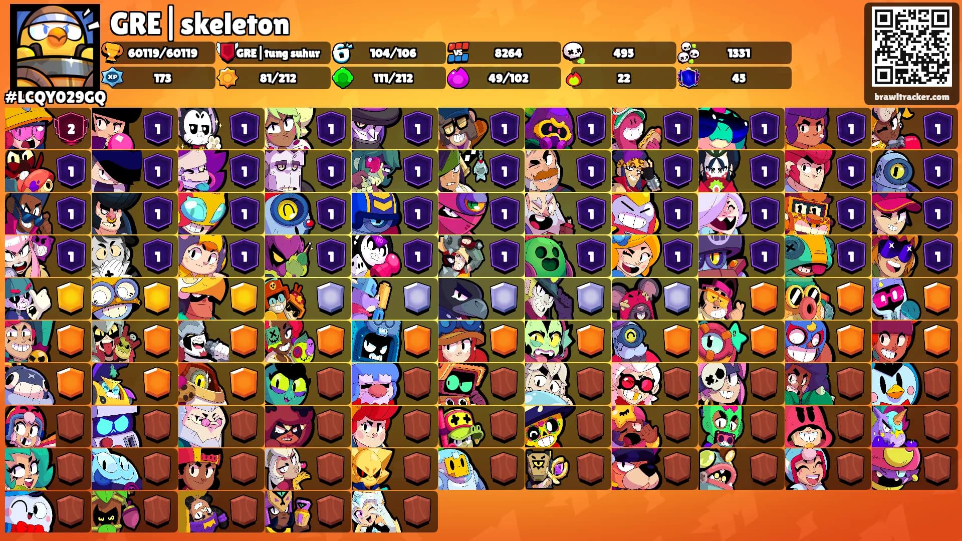 GRE|skeleton's Ranks