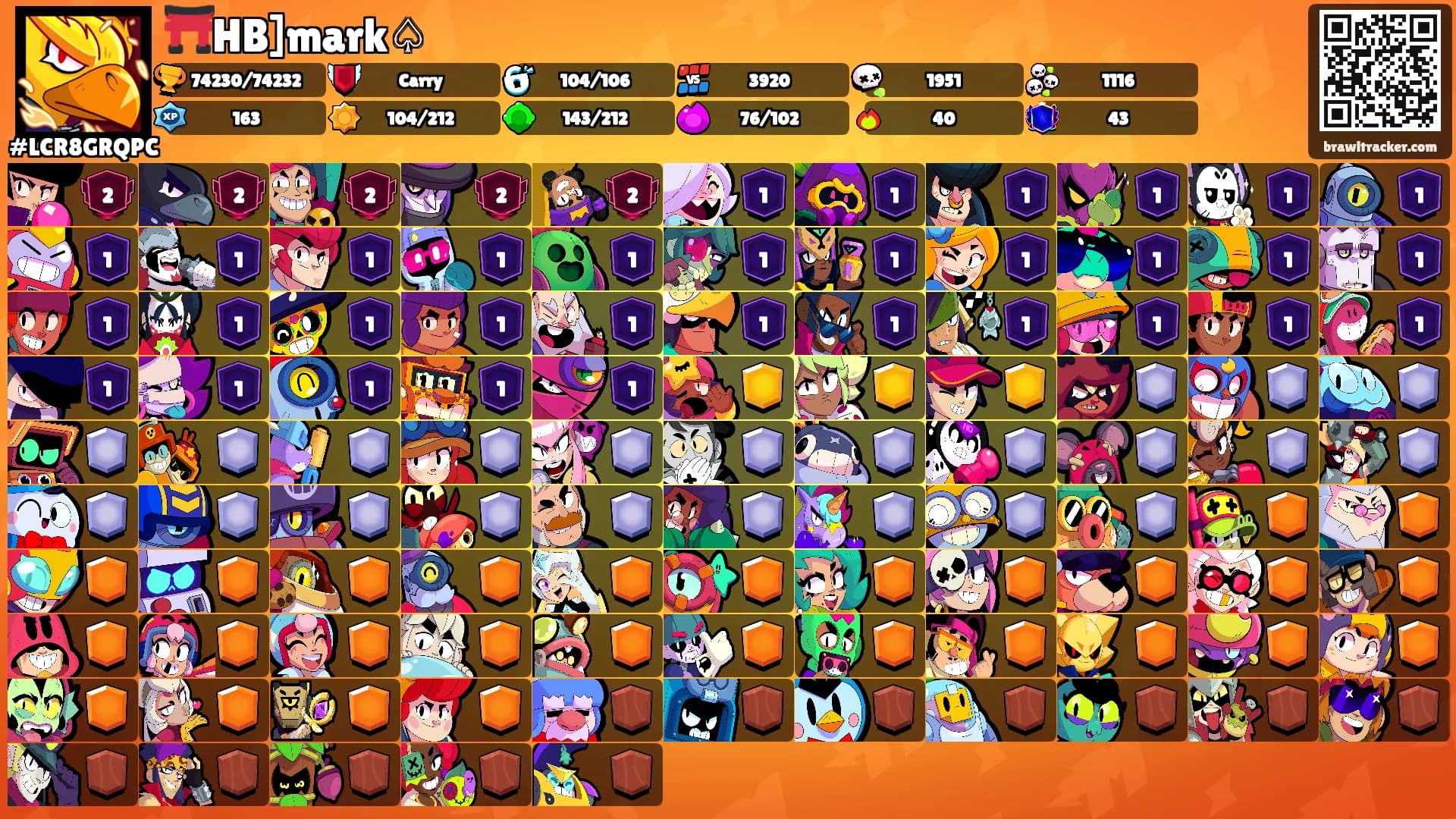 ⛩️HB]mark♤'s Ranks