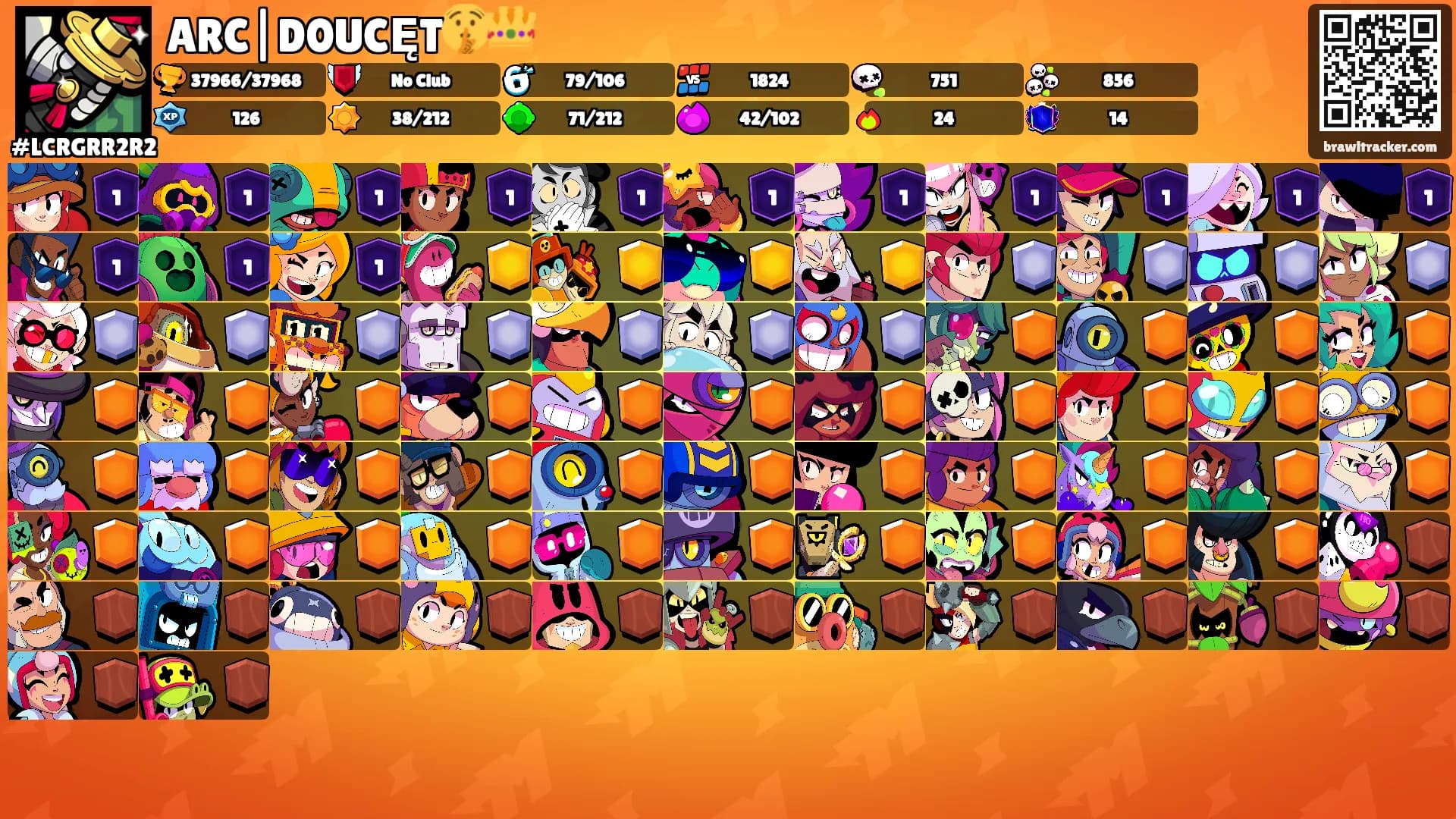 ARC|D0UCĘT🤫👑's Ranks