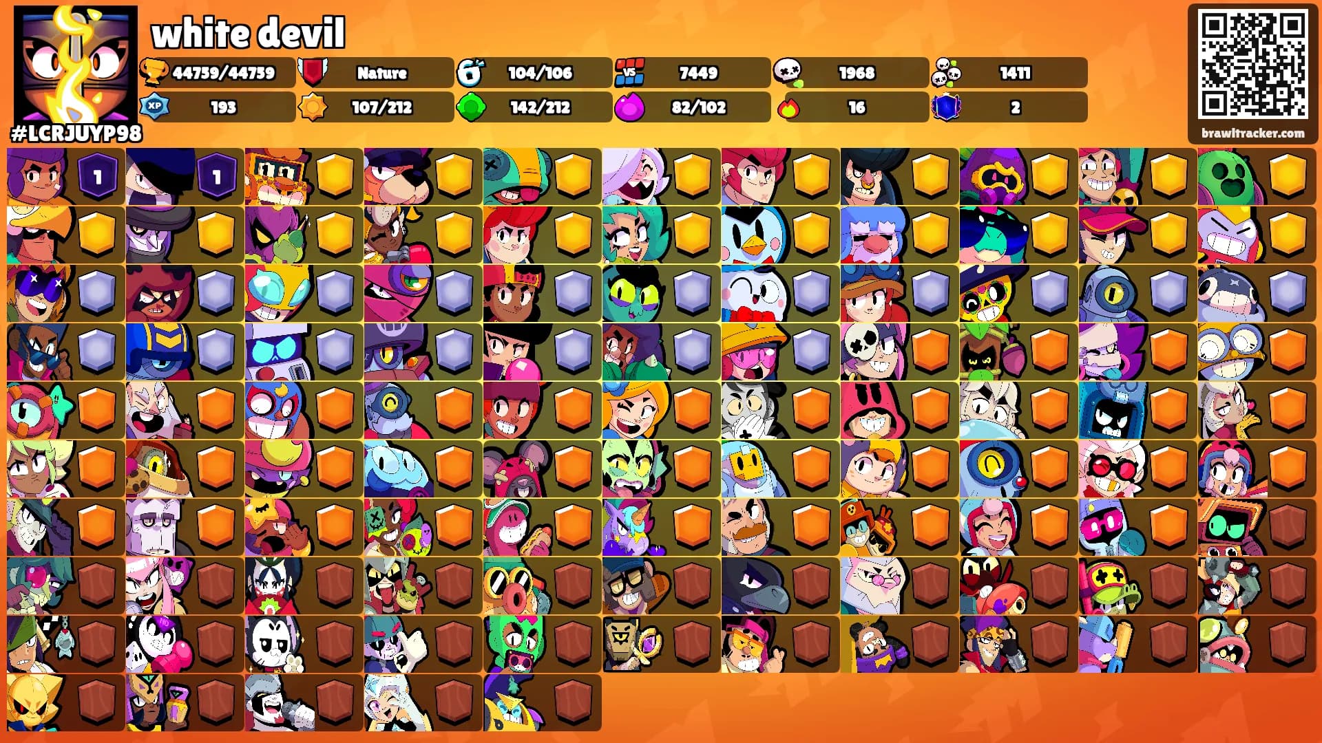 white devil's Ranks