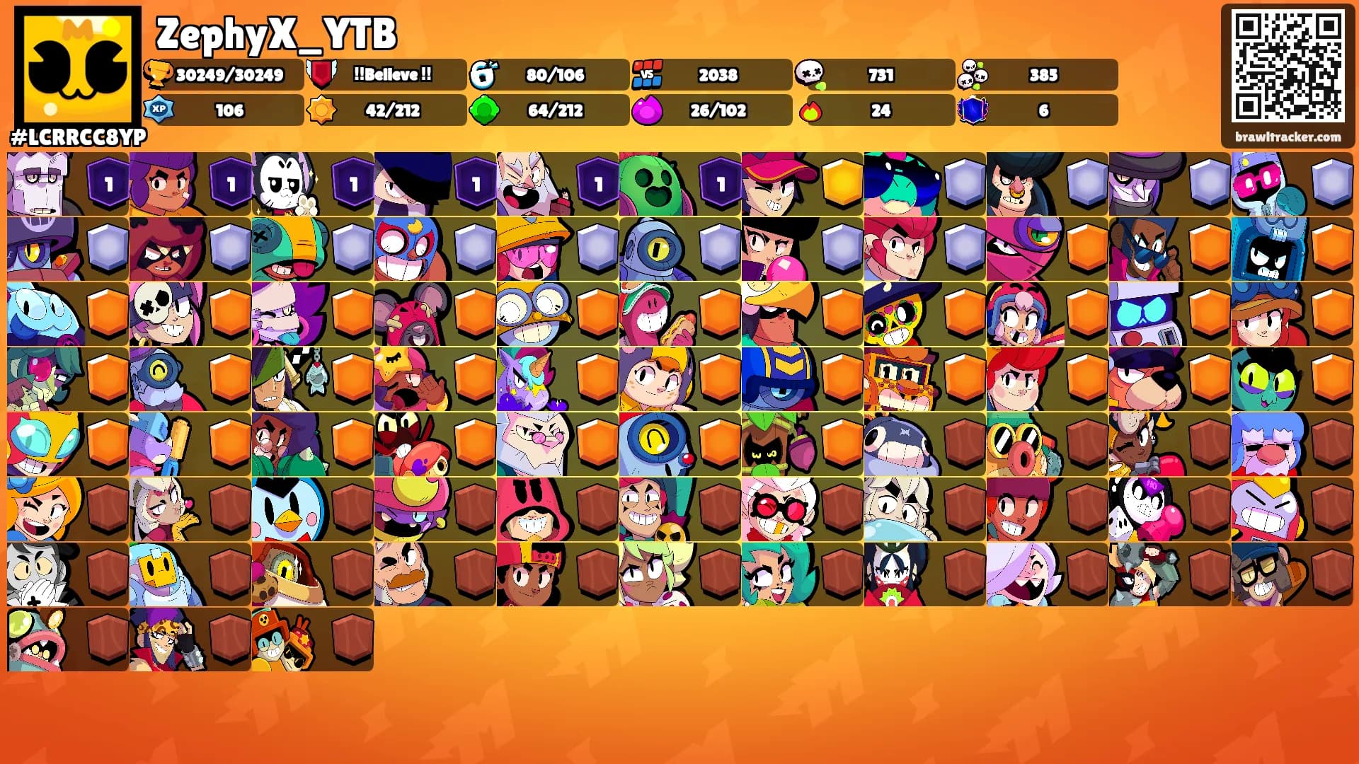 ZephyX_YTB's Ranks