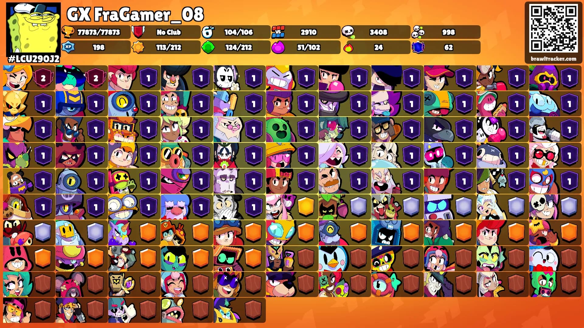 GX FraGamer_08's Ranks